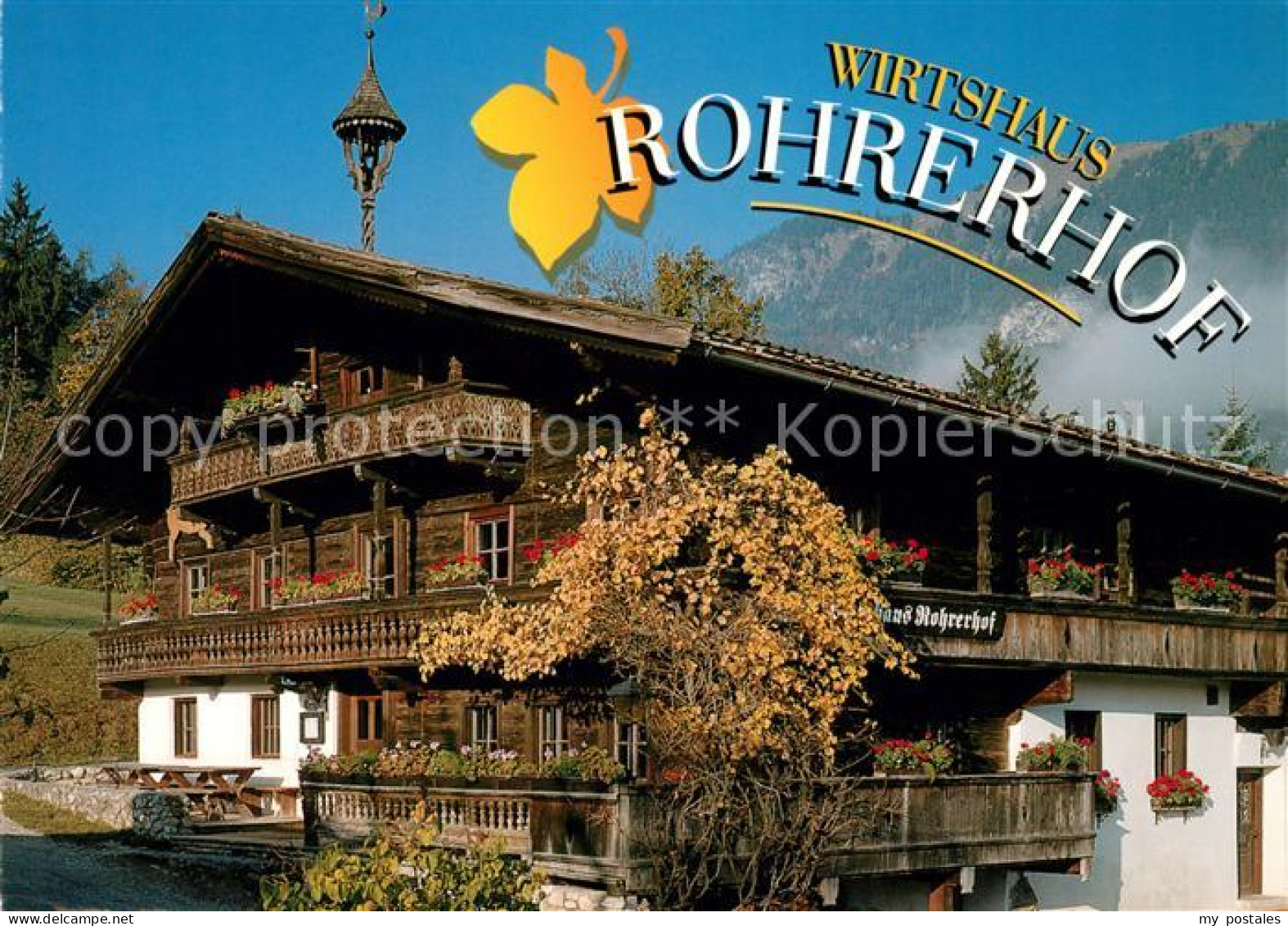 73063323 Kramsach Wirtshaus Rohrerhof Kramsach - Autres & Non Classés