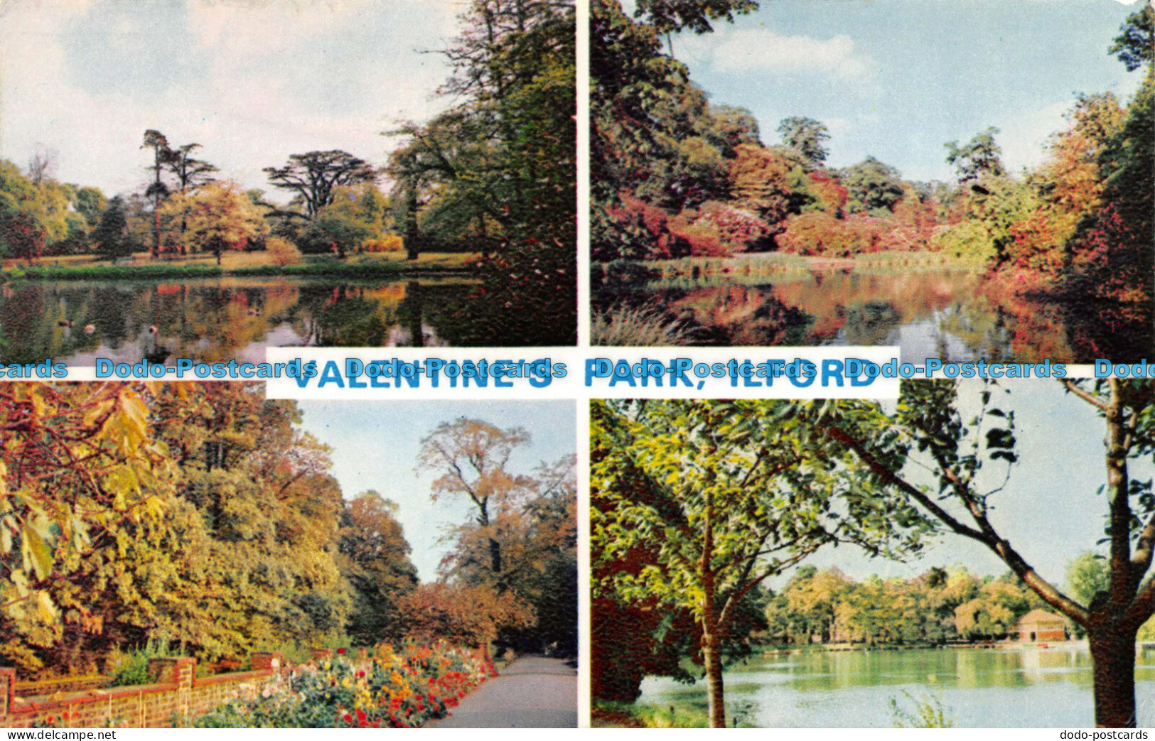 R066482 Valentines Park. Ilford. 1983. Cranley Commercial Calendars. Multi View - World