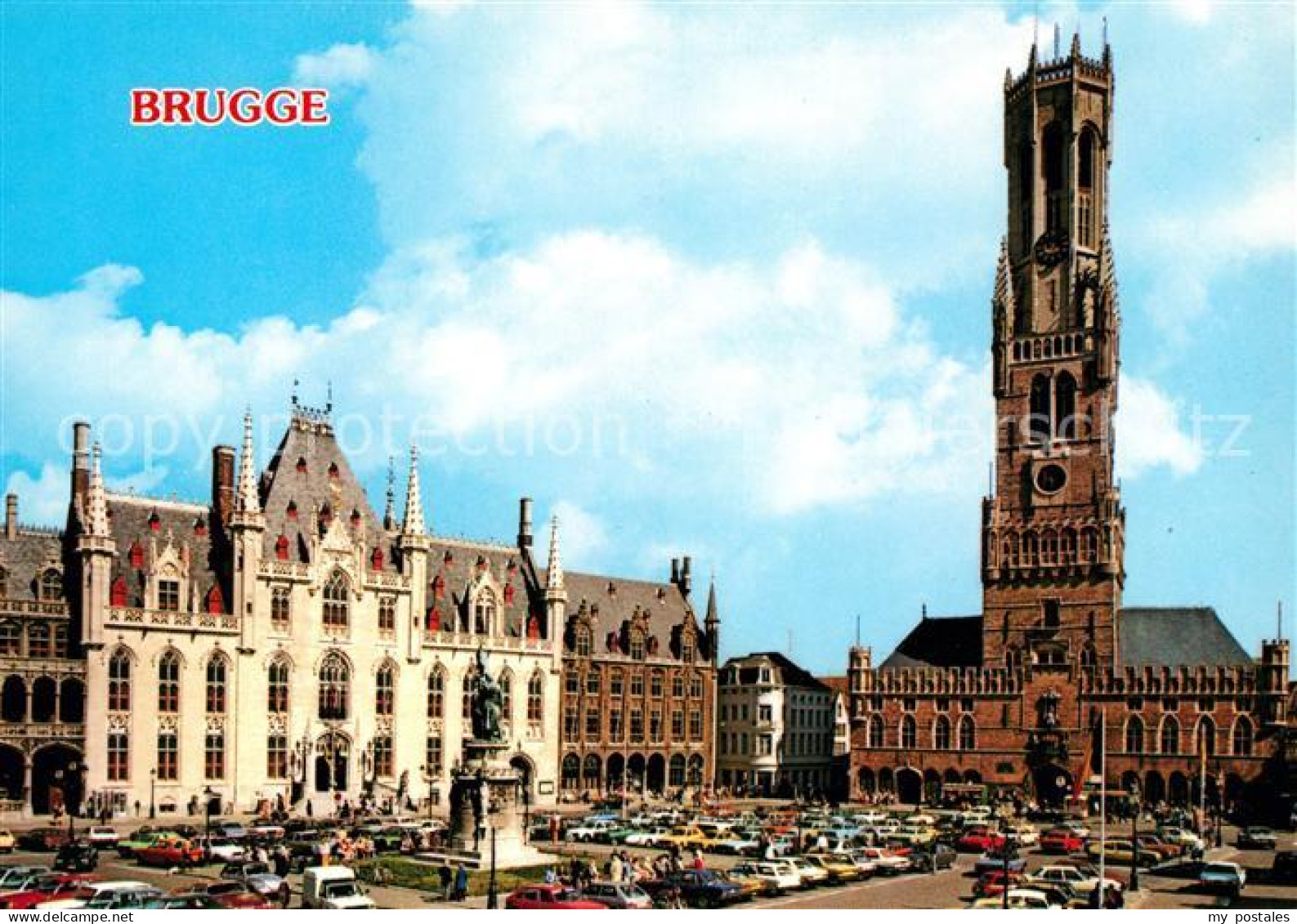 73063095 Brugge Grote Markt Grand Place Brugge - Brugge