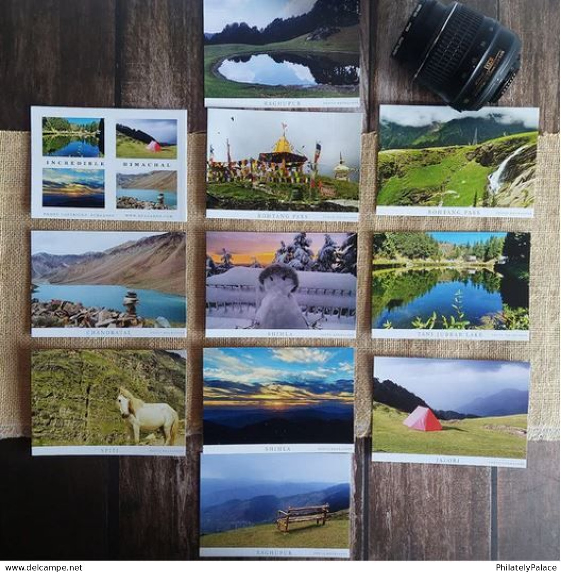 Incredible Postcards - Series 1 India ,Himachal Pradesh ( Tibet, China In The East ) Postcard MNH (**) Inde Indien - Inde