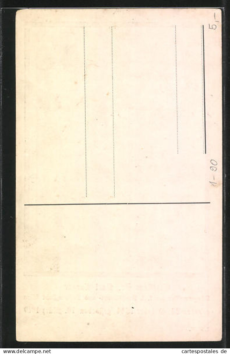 AK Porträt Bürgermeister Carl Lueger Mit Amtskette, Gestorben 10. März 1910  - Politische Und Militärische Männer