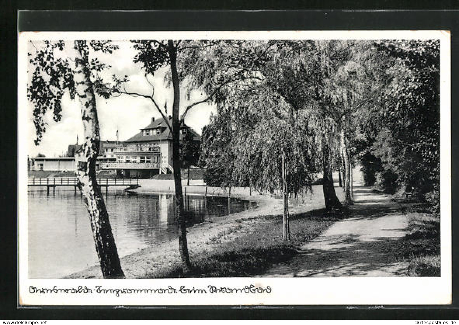 AK Arnswalde, Seepromenade Beim Strandbad  - Pommern