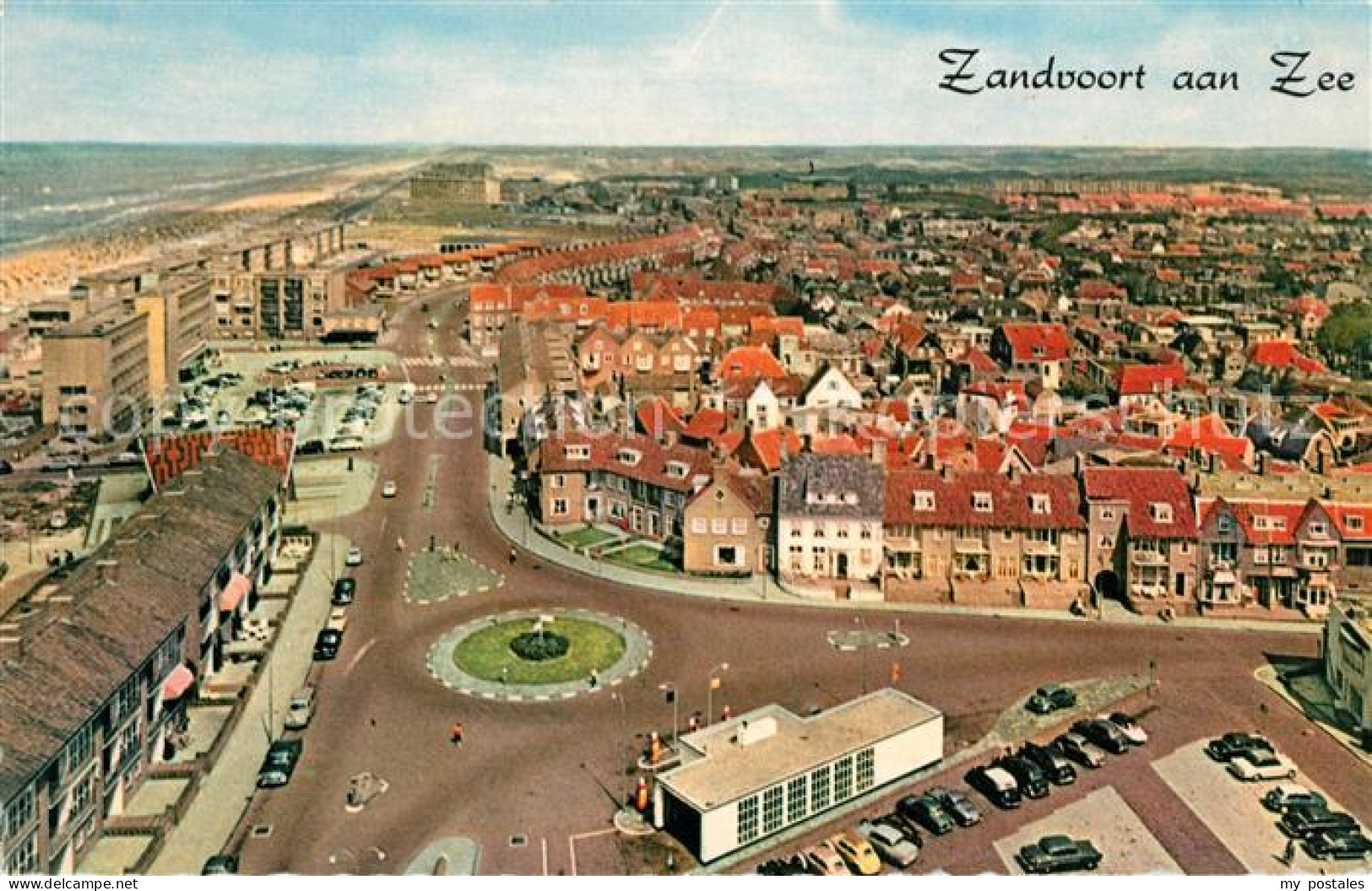 73062905 Zandvoort Holland Panorama Vanaf Uitzichttoren Zandvoort Holland - Other & Unclassified