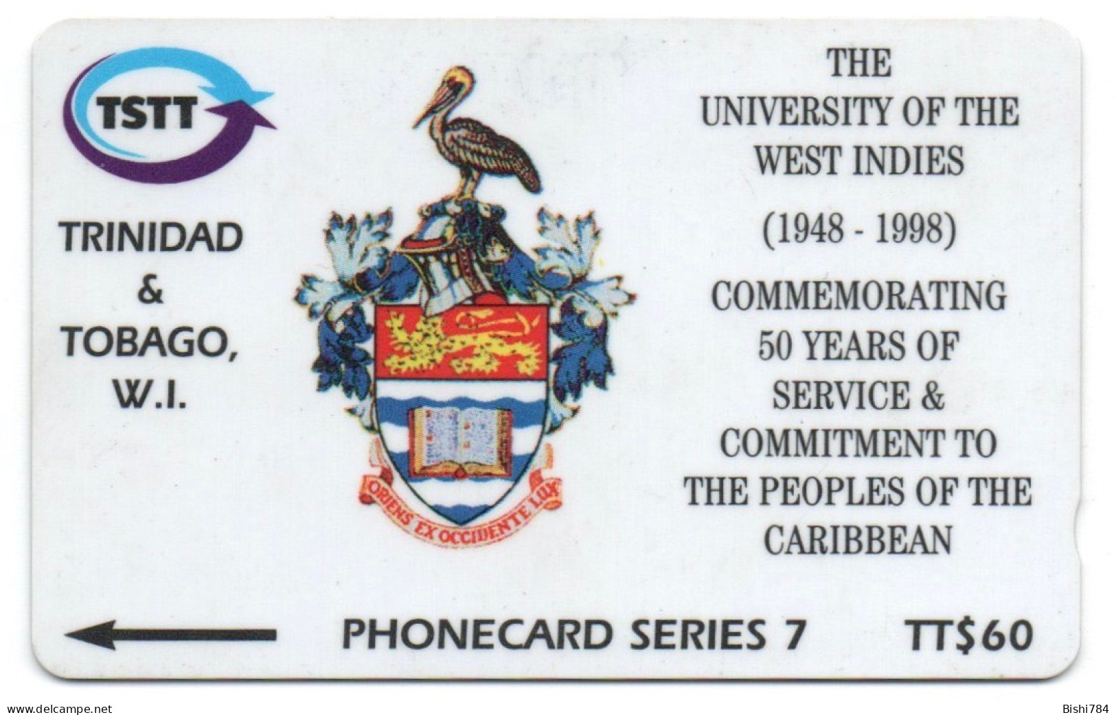 Trinidad & Tobago - UWI - 245CTTA - Trinité & Tobago