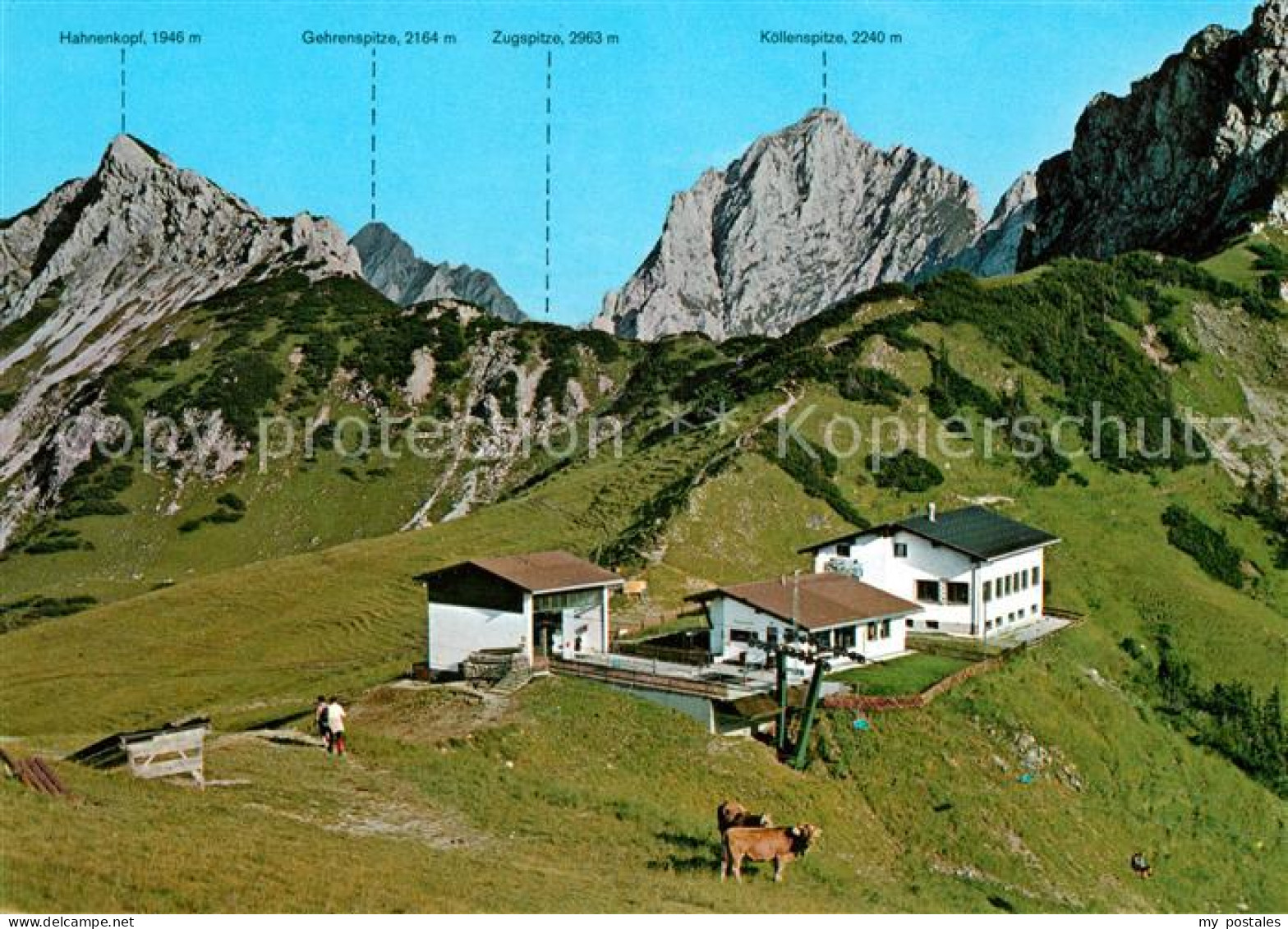 73062737 Graen Tirol Bergstation Fuessener Joechle  Graen Tirol - Sonstige & Ohne Zuordnung