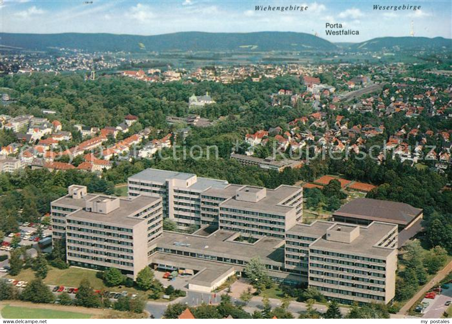 73062460 Bad Oeynhausen Fliegeraufnahme Rehaklinik Bad Oeynhausen - Bad Oeynhausen