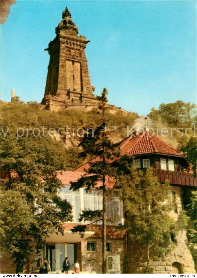 73062327 Kyffhaeuser Denkmal Mit HOG Burghof Kyffhaeuser - Bad Frankenhausen