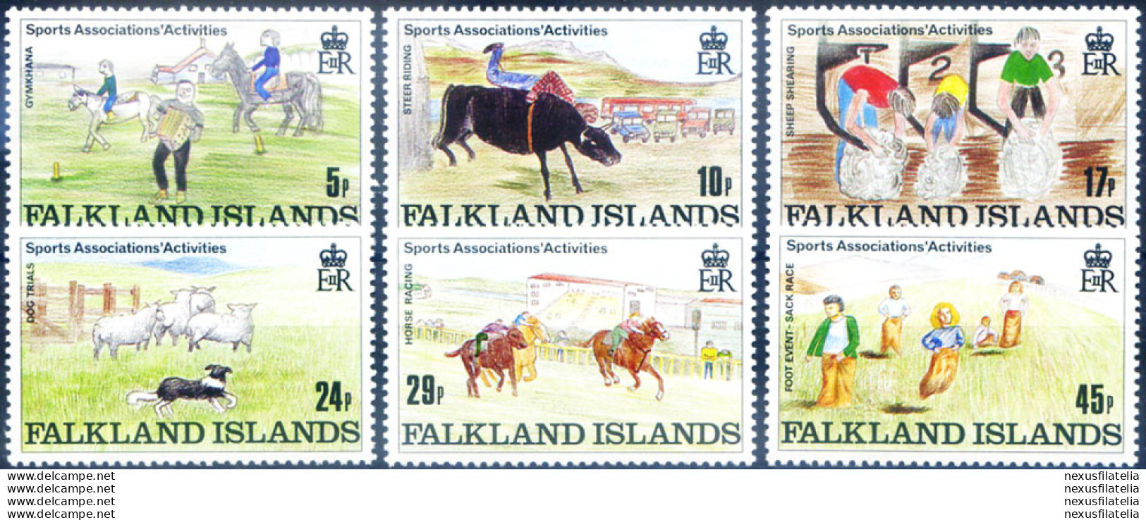 Attività Ludiche E Sportive 1989. - Falkland Islands