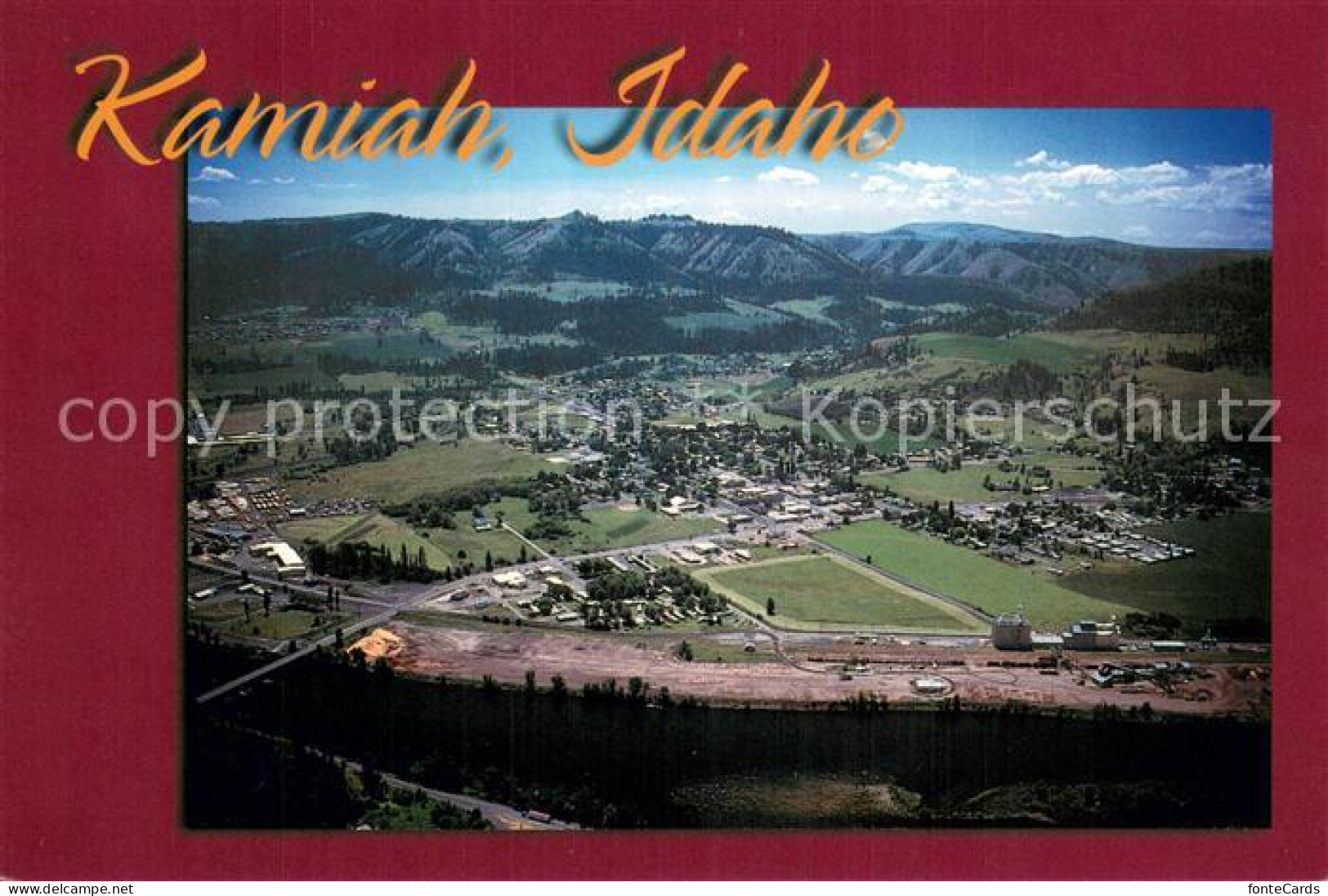 73743885 Kamiah_Idaho Aerial View - Otros & Sin Clasificación