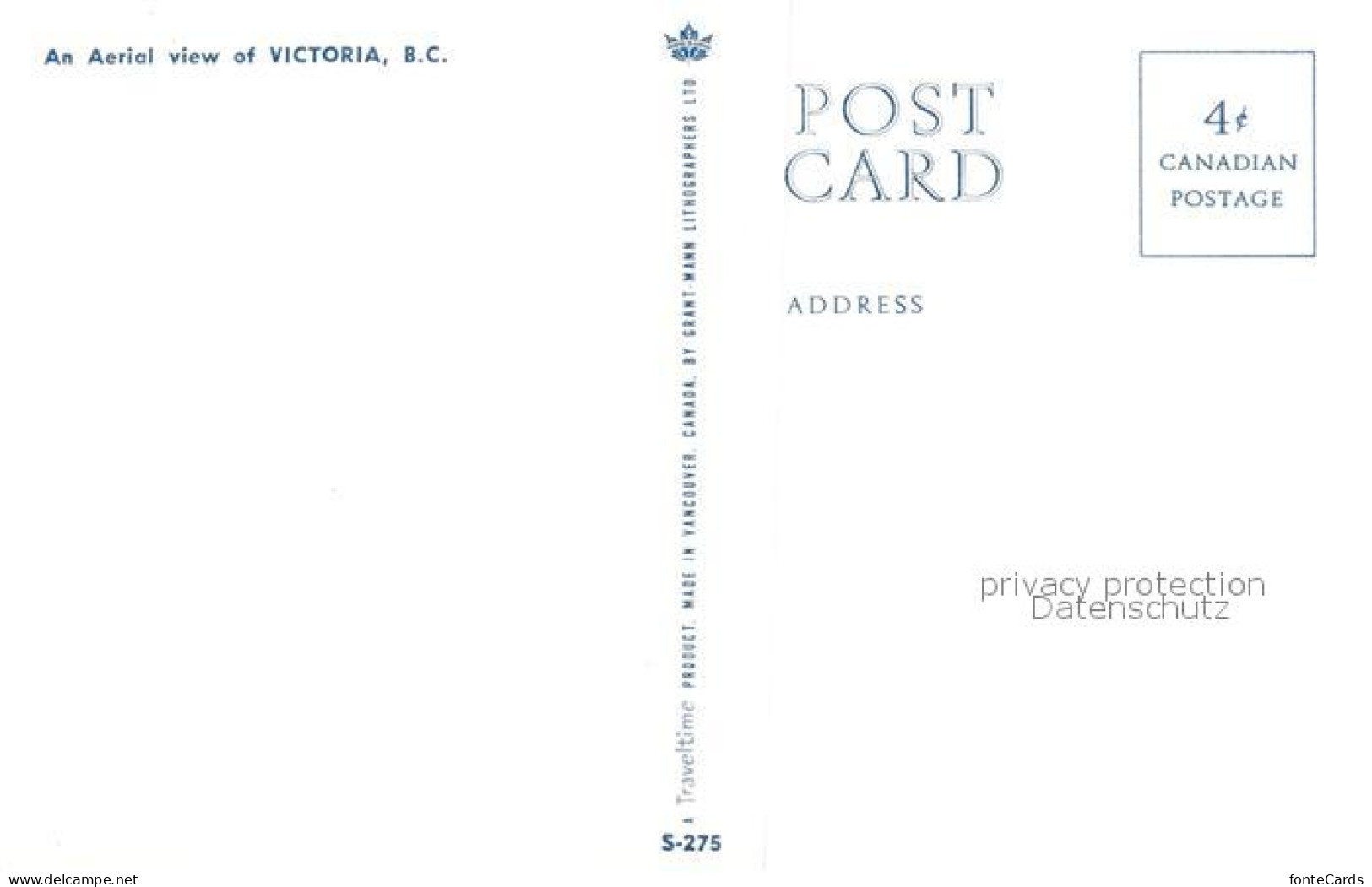 73706951 Victoria British Columbia Aerial View Victoria British Columbia - Unclassified