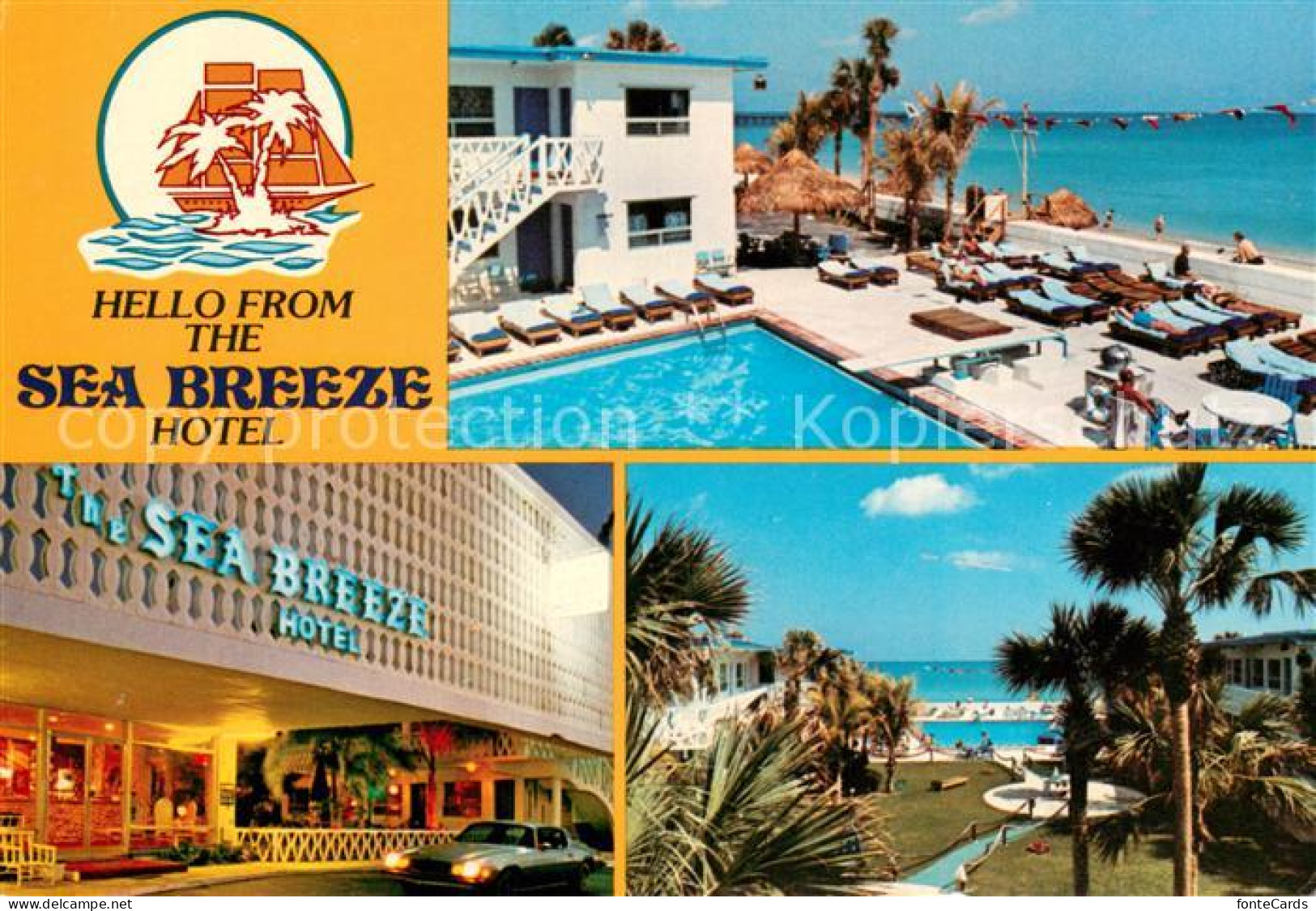 73706360 Miami_Beach Sea Breeze Hotel Swimming Pool Strand - Altri & Non Classificati