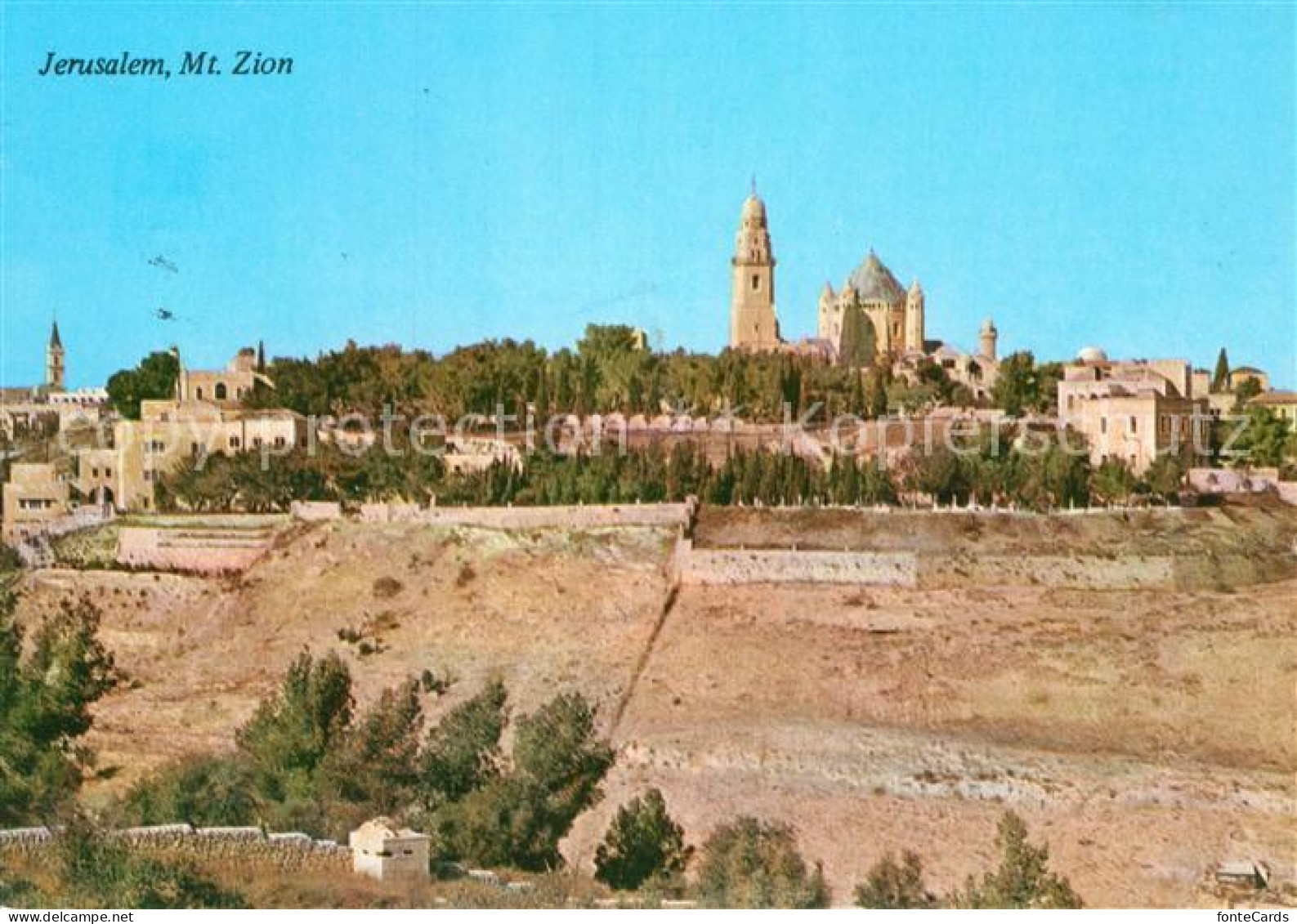 73013632 Jerusalem Yerushalayim Mt Zion Jerusalem Yerushalayim - Israele