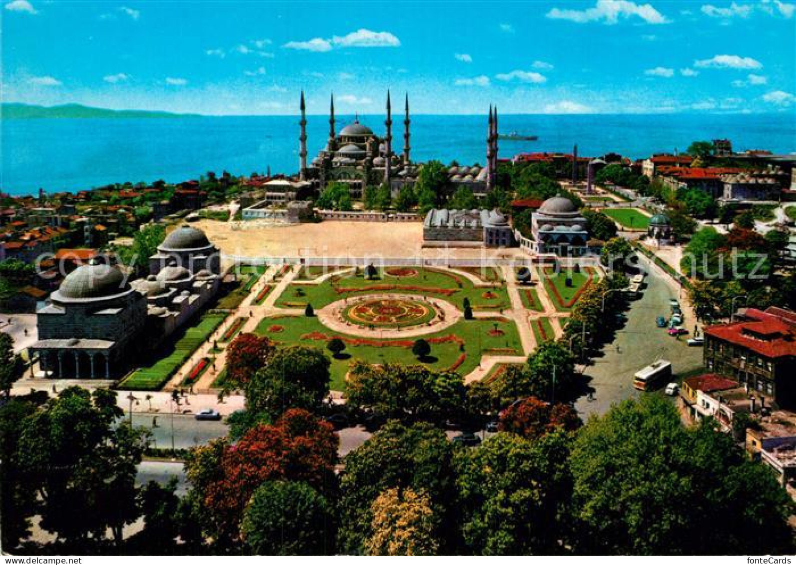 73009115 Istanbul Constantinopel Sultan Ahmet Camii Ve Civari Istanbul Constanti - Türkei