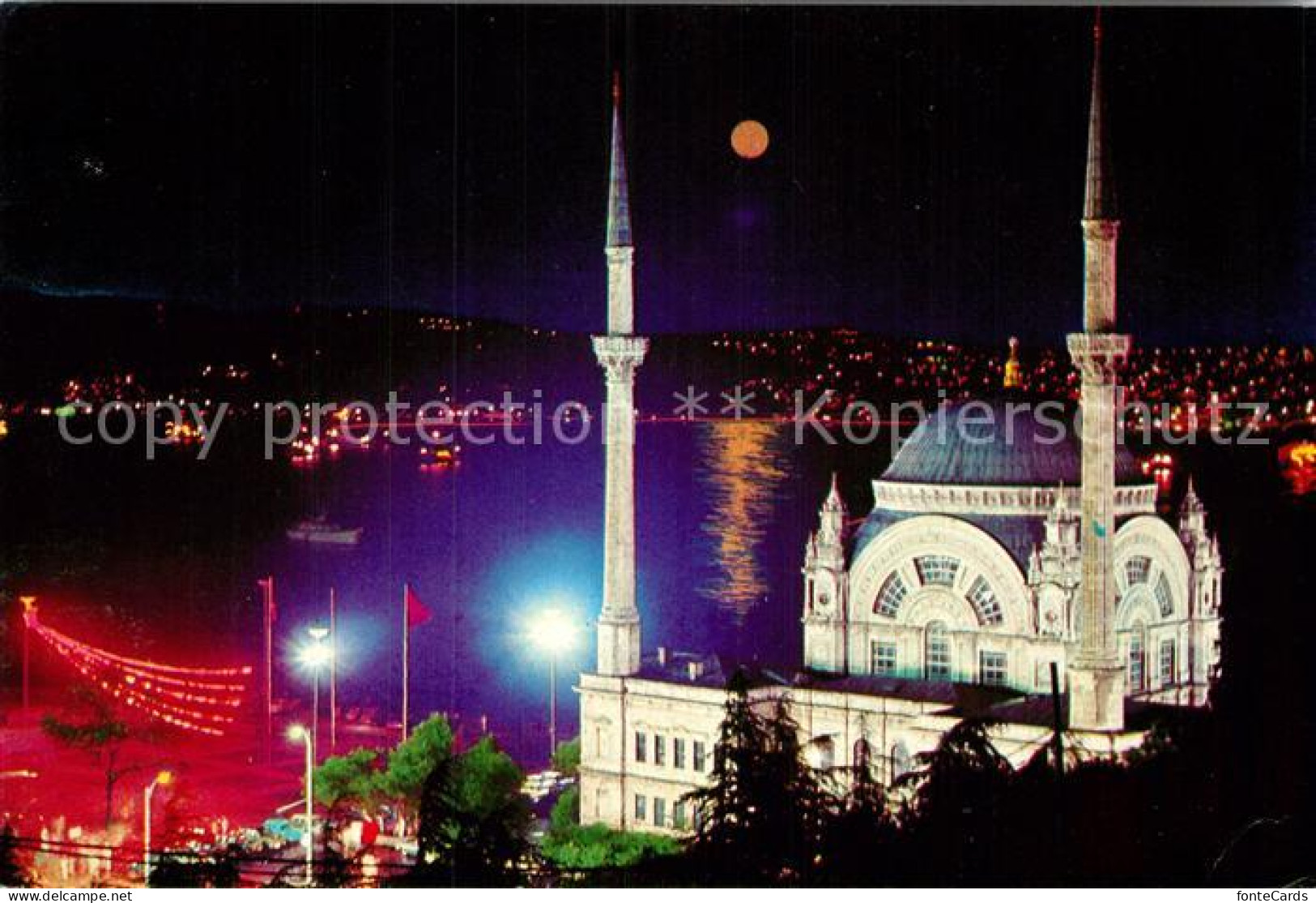 73009110 Istanbul Constantinopel Dolmabahce Camii Ve Bogaz Istanbul Constantinop - Turquie