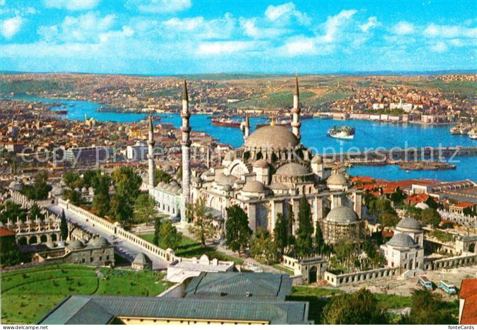 73007029 Istanbul Constantinopel Mosque Of Soliman The Magnificent And The Golde - Turquie