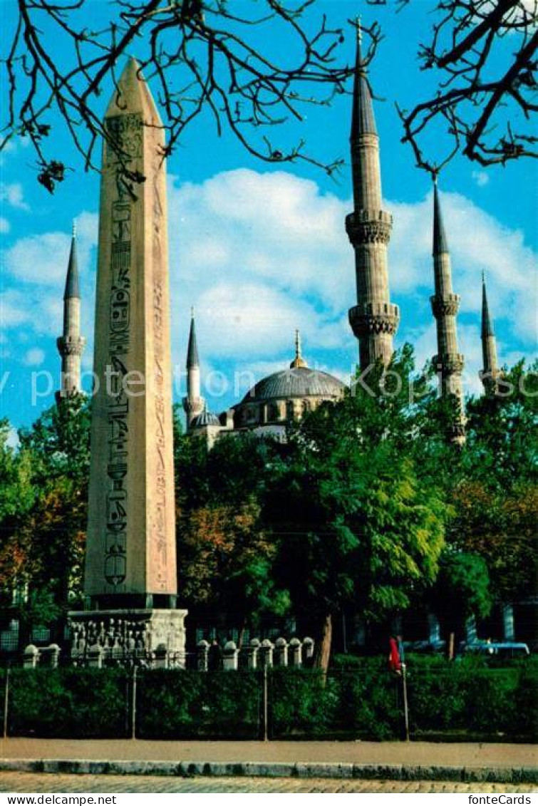 73007026 Istanbul Constantinopel Obelisk Blaue Moschee Minarette Istanbul Consta - Türkei