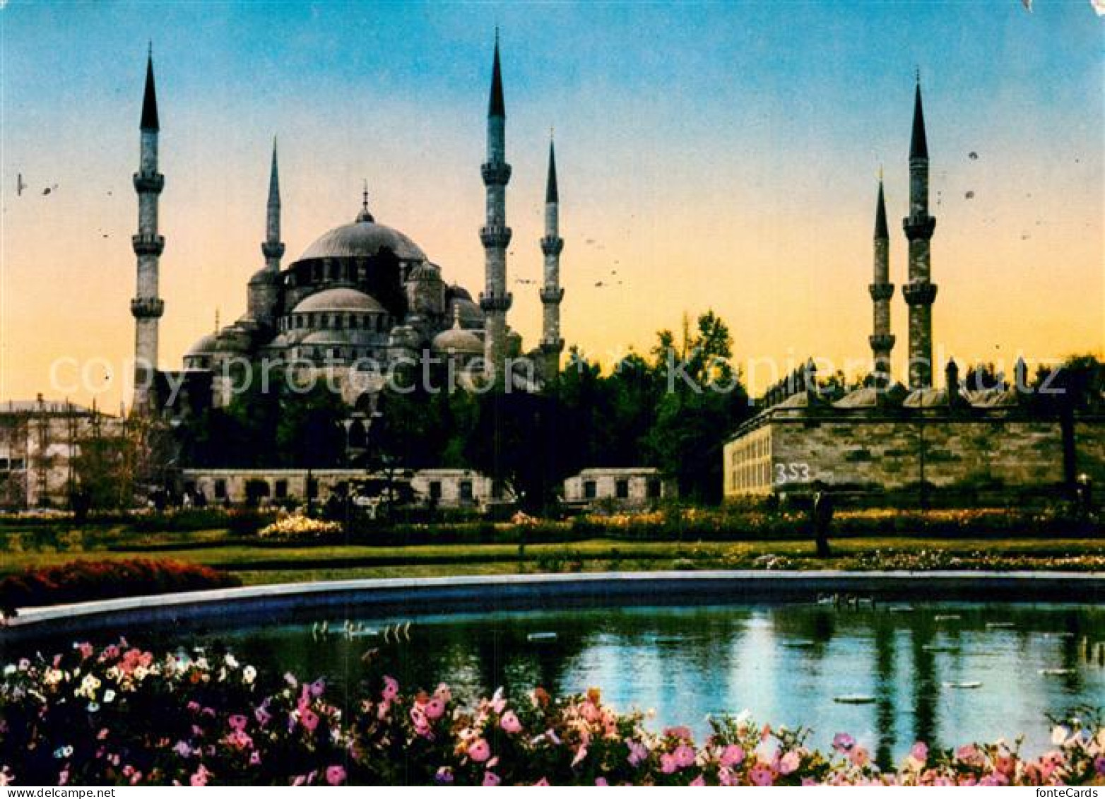 73007024 Istanbul Constantinopel Sultan Ahmet Moschee Istanbul Constantinopel - Turkije