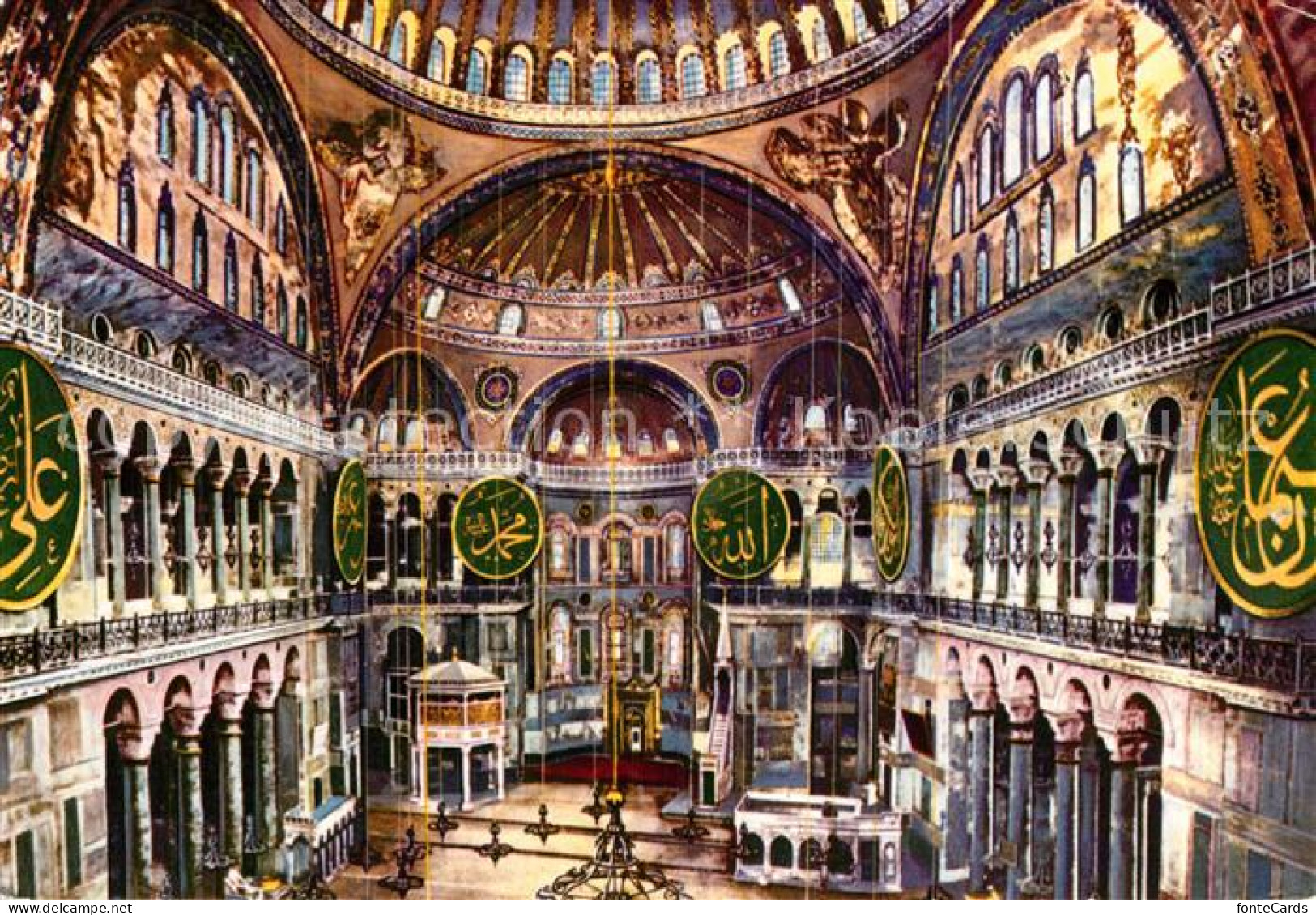 73007021 Istanbul Constantinopel Hagia Sophia Museum Inneres Istanbul Constantin - Türkei