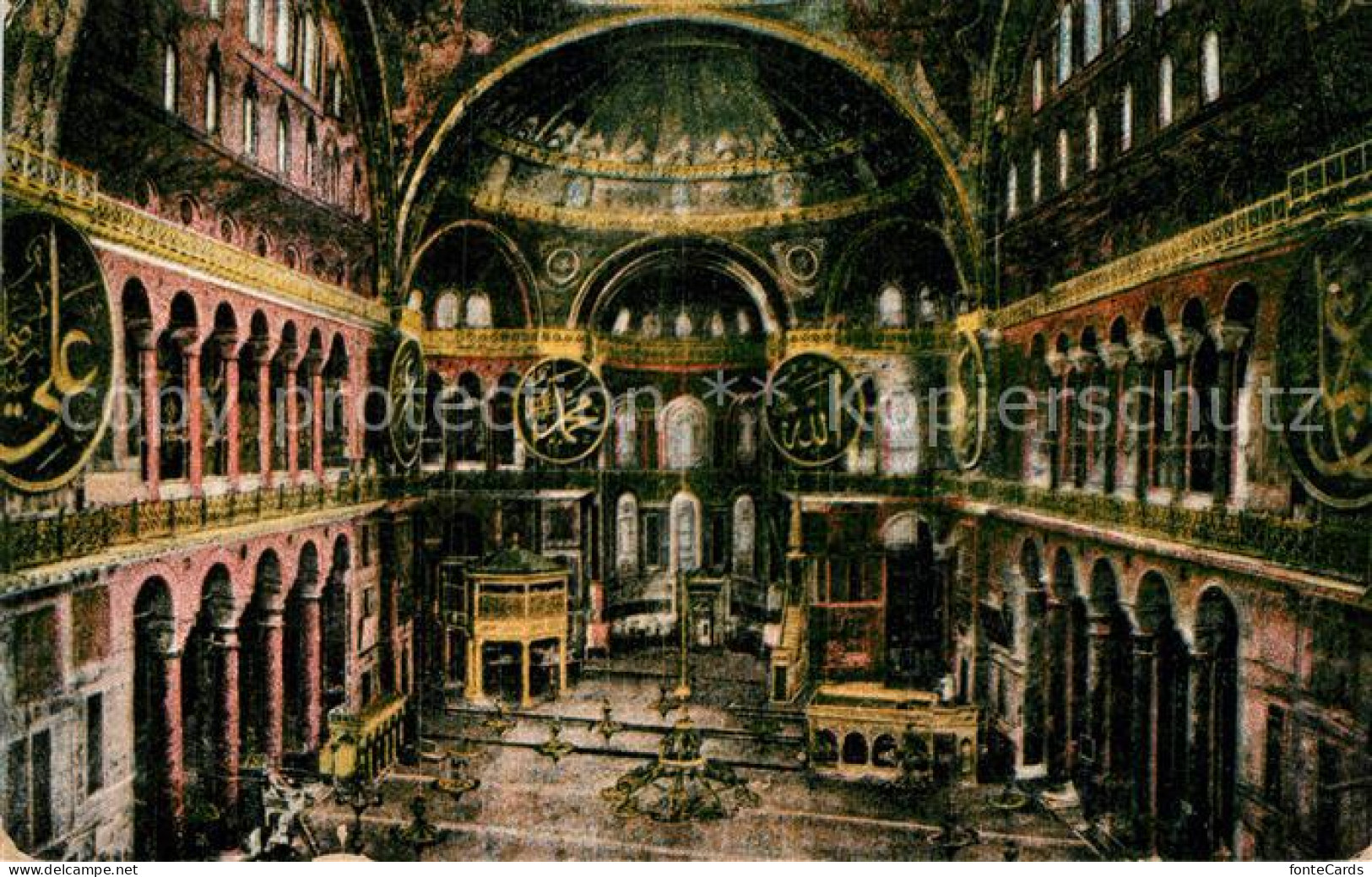73006938 Constantinopel Istanbul Interieur De La Mosque Constantinopel Istanbul - Turkey