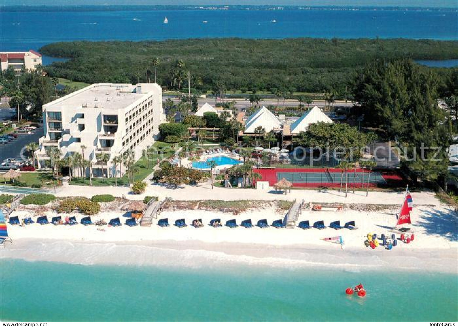 73005819 Longboat_Key Hilton Hotel Strand - Sonstige & Ohne Zuordnung