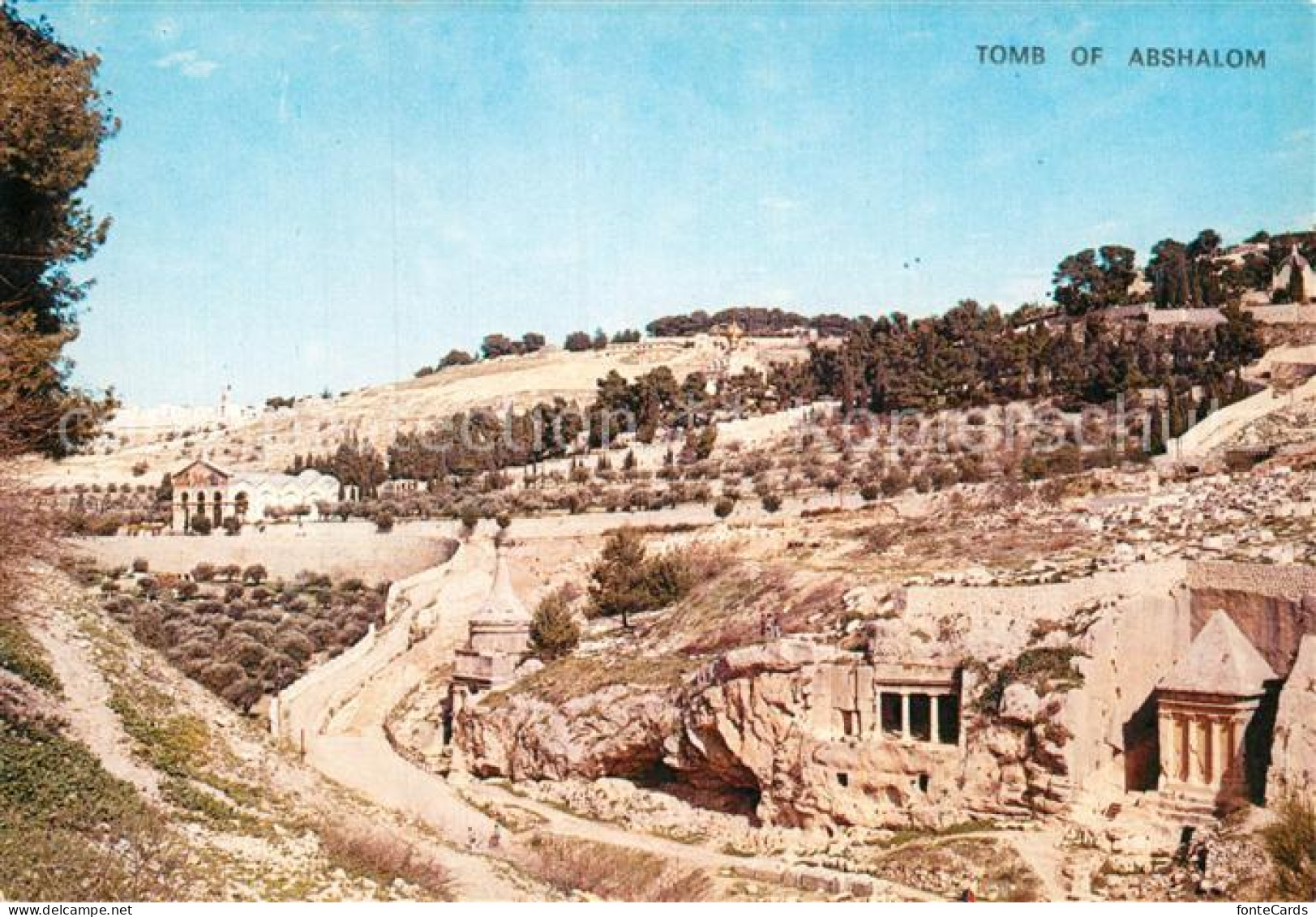 73005770 Jerusalem Yerushalayim Tomb Of Abshalom Jerusalem Yerushalayim - Israel