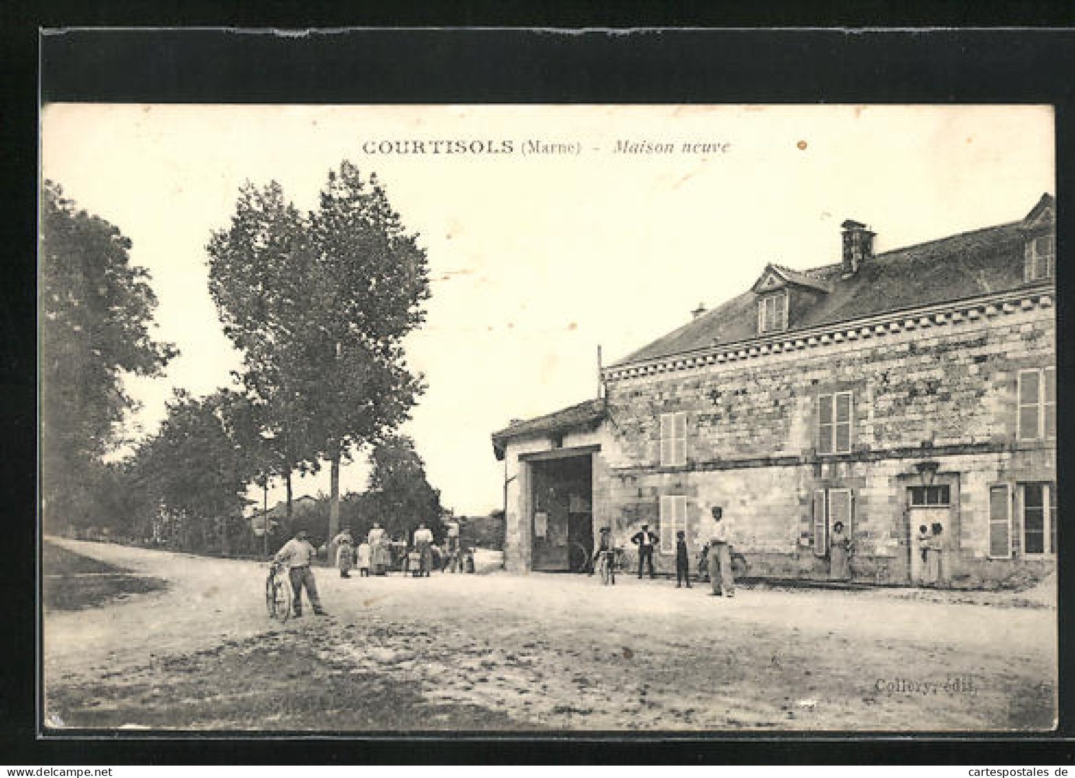 CPA Courtisols, Maison Neuve  - Courtisols