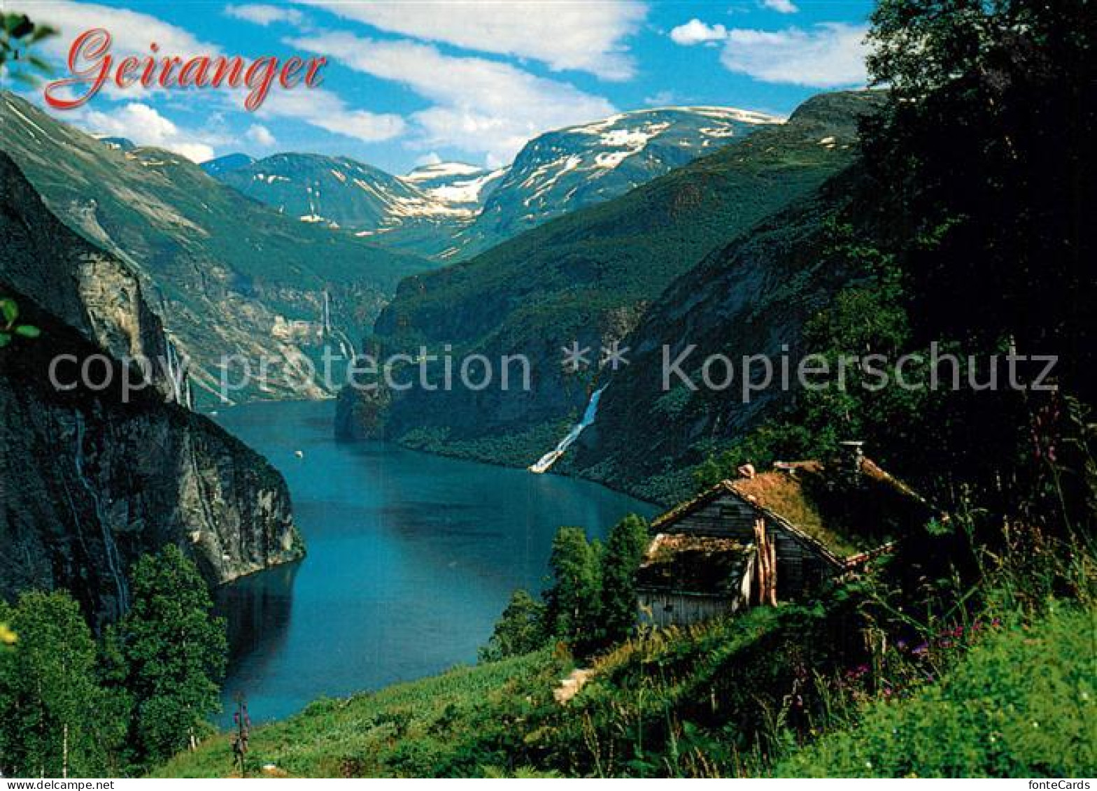 73005733 Geiranger Panorama Geiranger - Norvegia