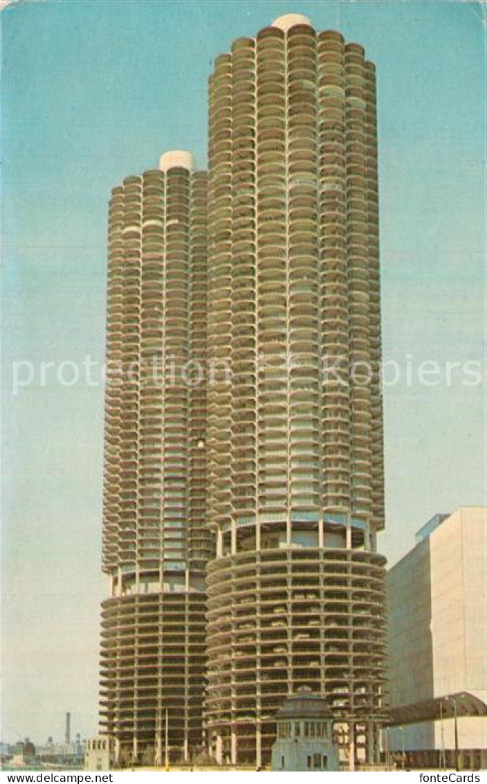 72996177 Chicago_Illinois Marina City - Sonstige & Ohne Zuordnung