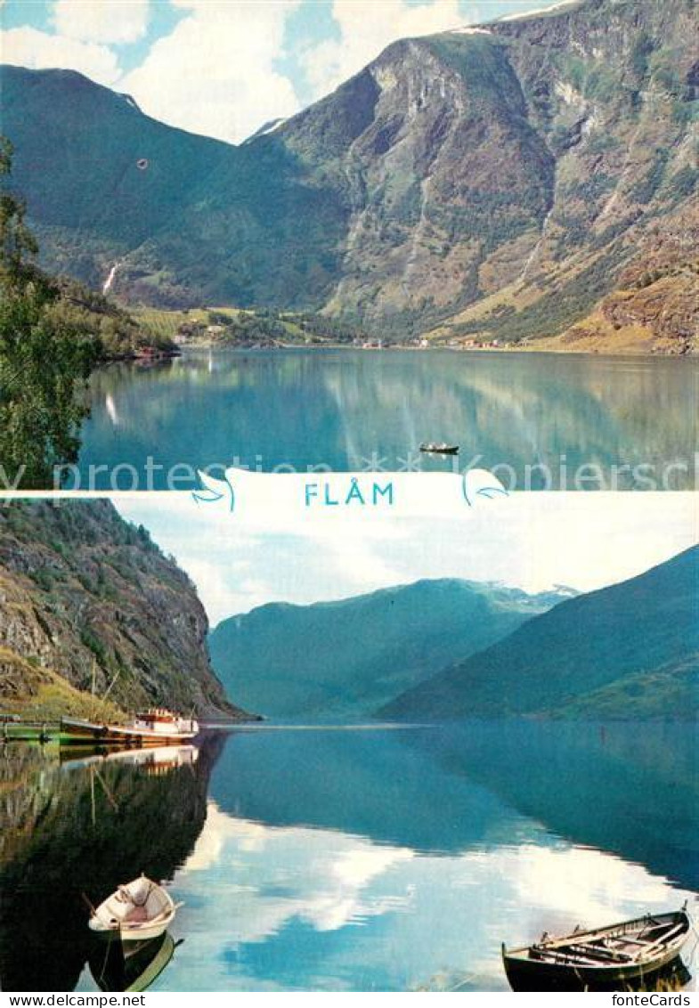 72995651 Flam Panorama  Flam - Norvegia