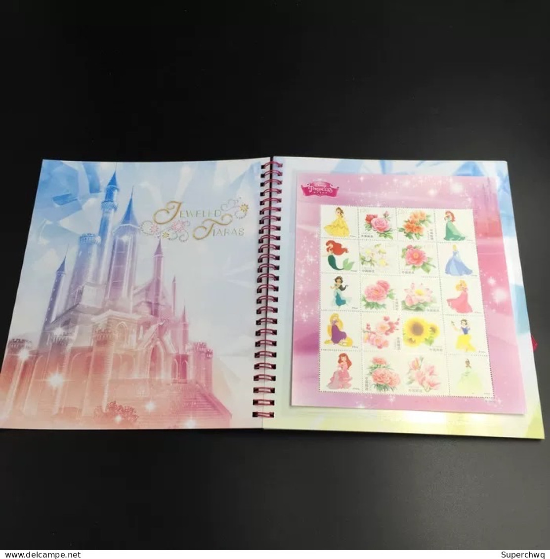 China Stamped Shanghai Philatelic Corporation Releases Disney Princess Personalized - Colored Album - Nuevos