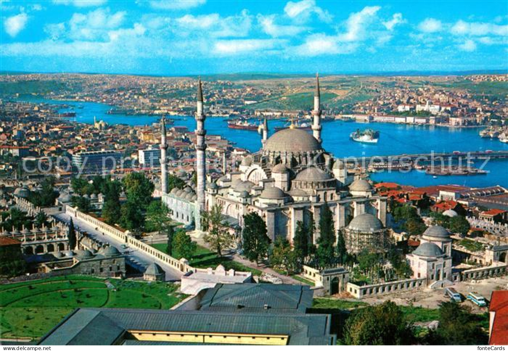 72988023 Istanbul Constantinopel Sueleymaniye Camii Ve Halic Moschee Minarett Is - Turquie