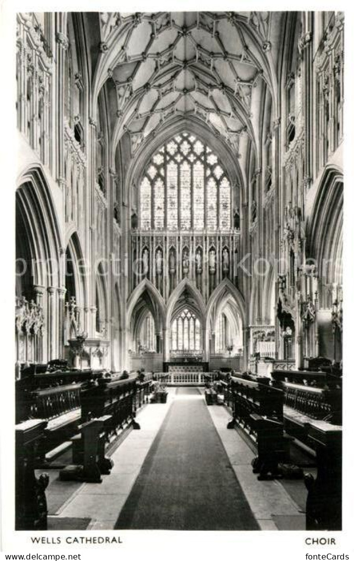 72966586 Wells Mendip Cathedrale Choir  - Other & Unclassified