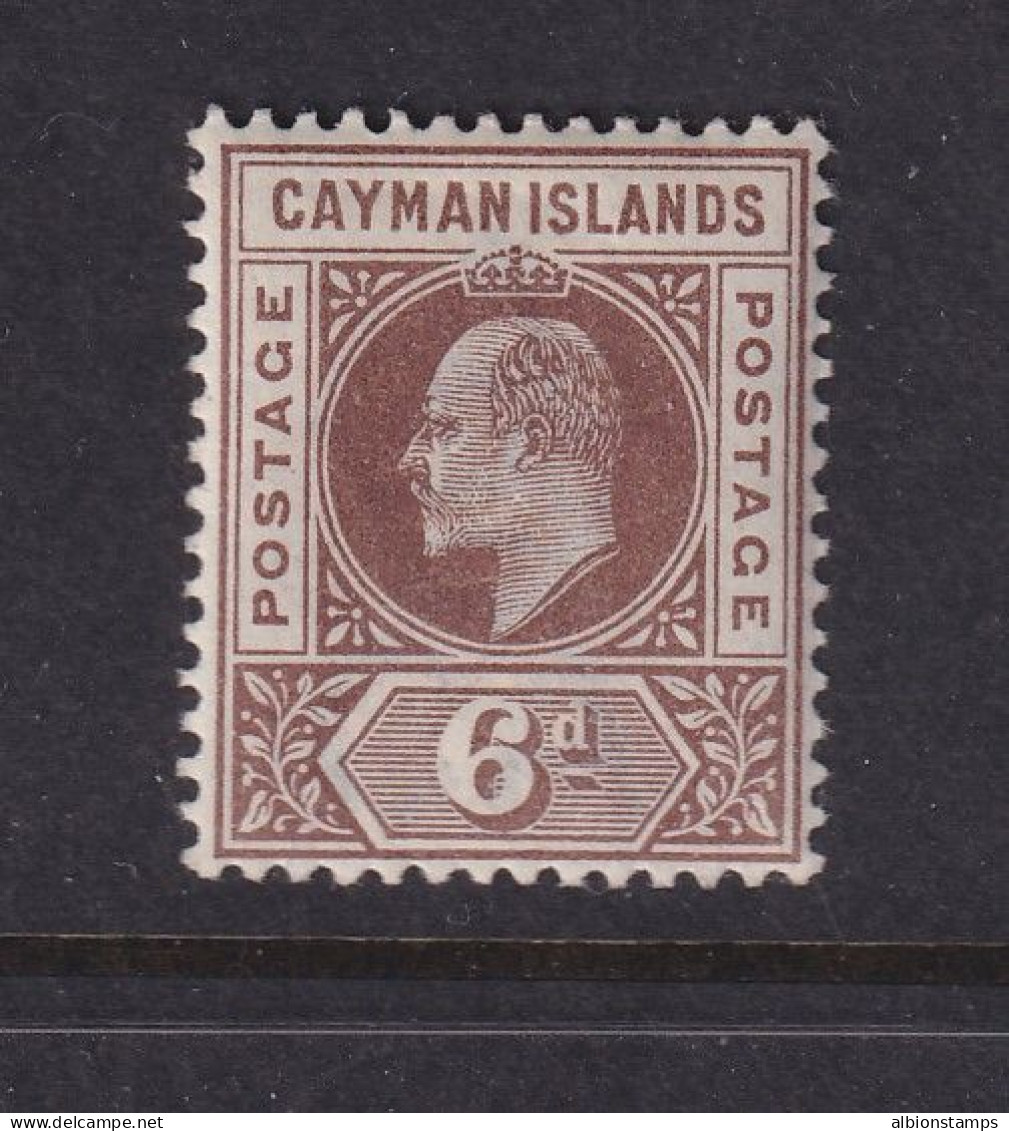 Cayman Islands, Scott 6 (SG 6), MLH - Caimán (Islas)