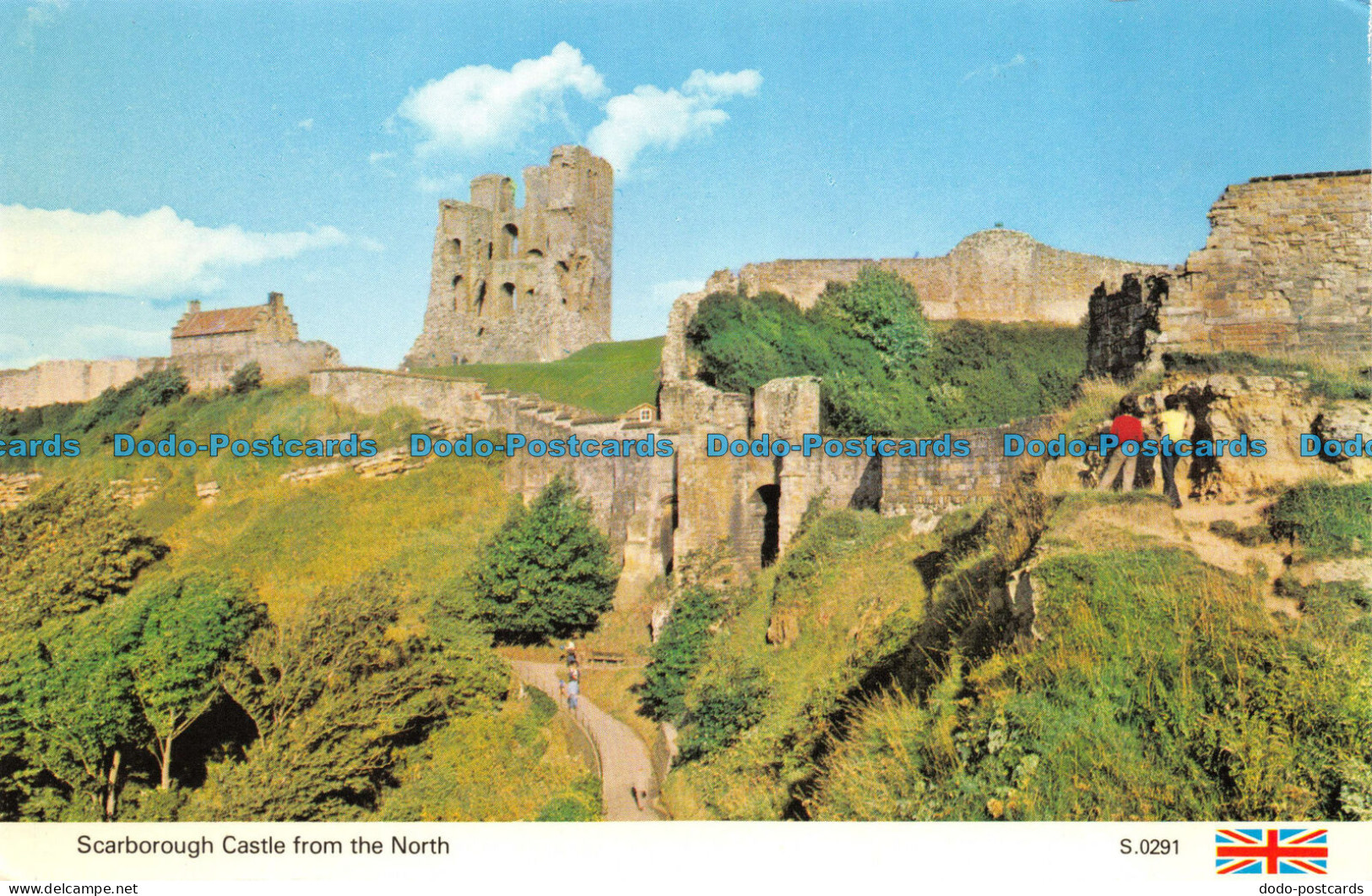 R067486 Scarborough Castle From The North. Dennis - World