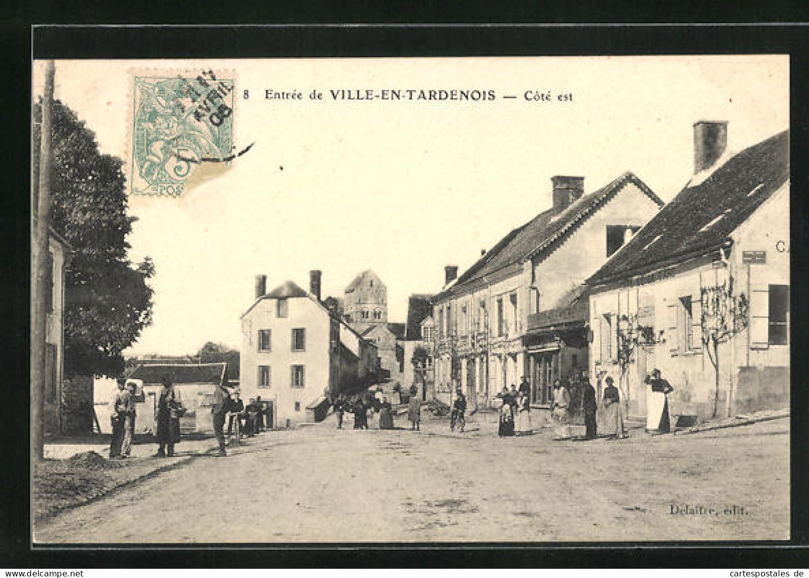 CPA Ville-en-Tardenois, Coté Est  - Other & Unclassified