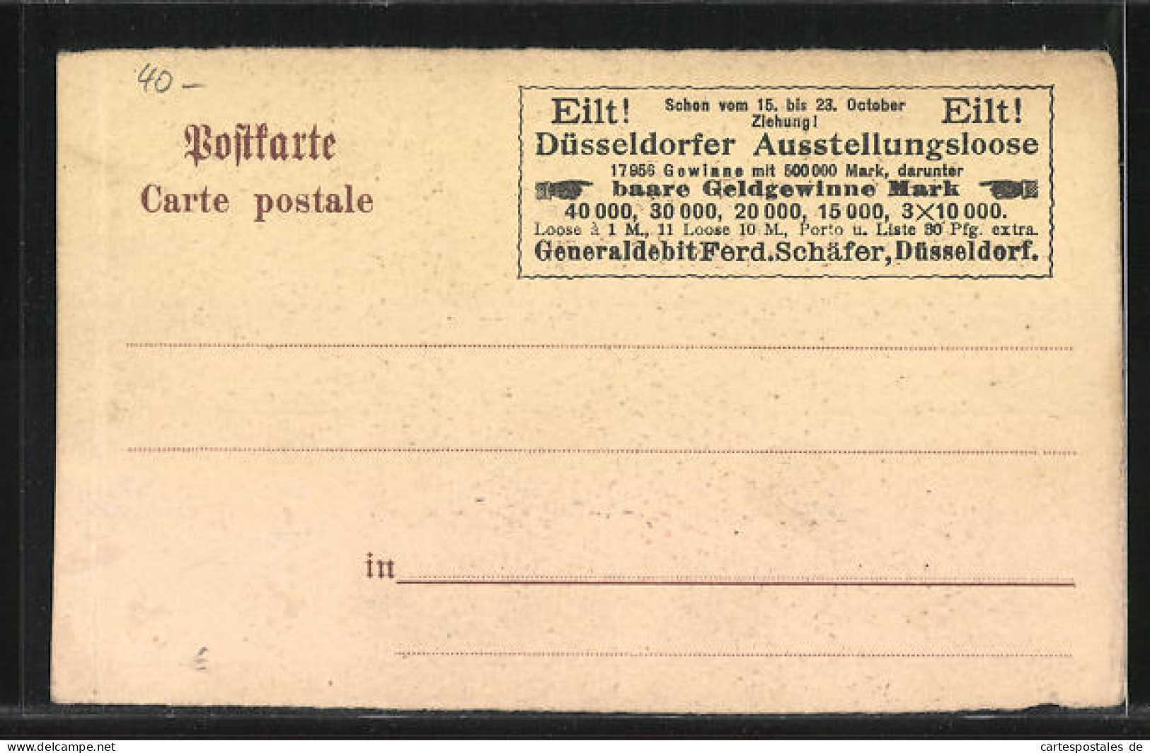 AK Düsseldorf, Industrie-Gewerbe, -Deutsch-Nationale Kunstausstellung 1902 - Kunstpalast  - Expositions