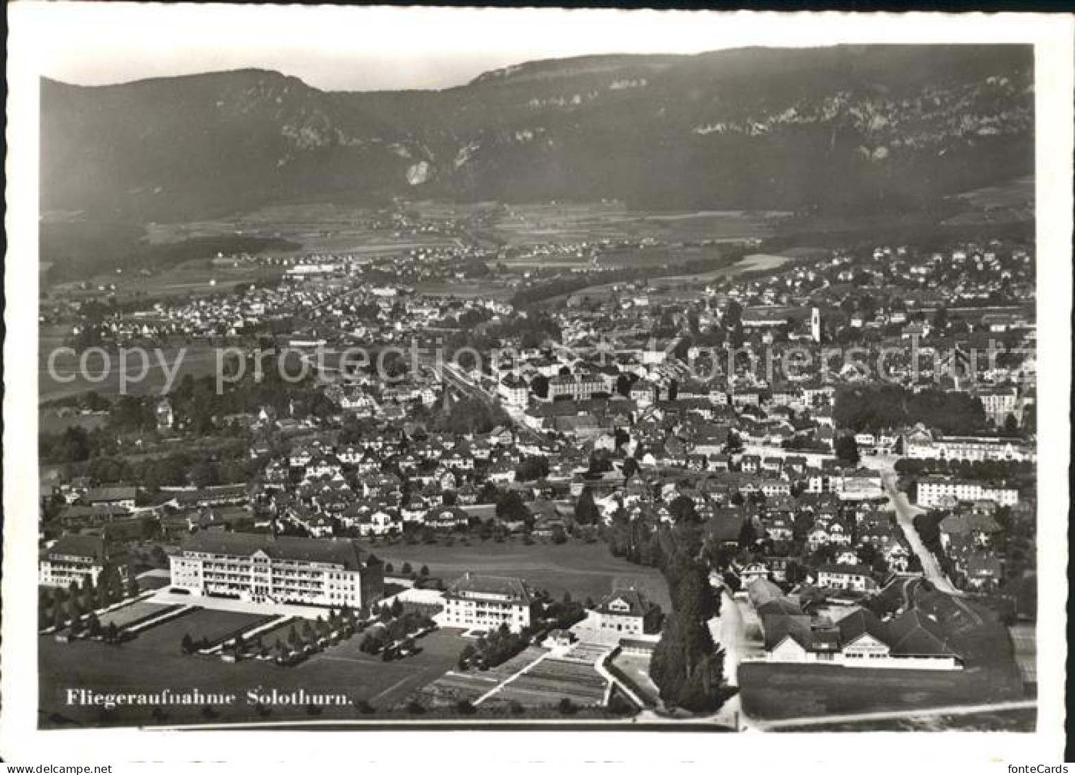 11626126 Solothurn Fliegeraufnahme Solothurn - Andere & Zonder Classificatie