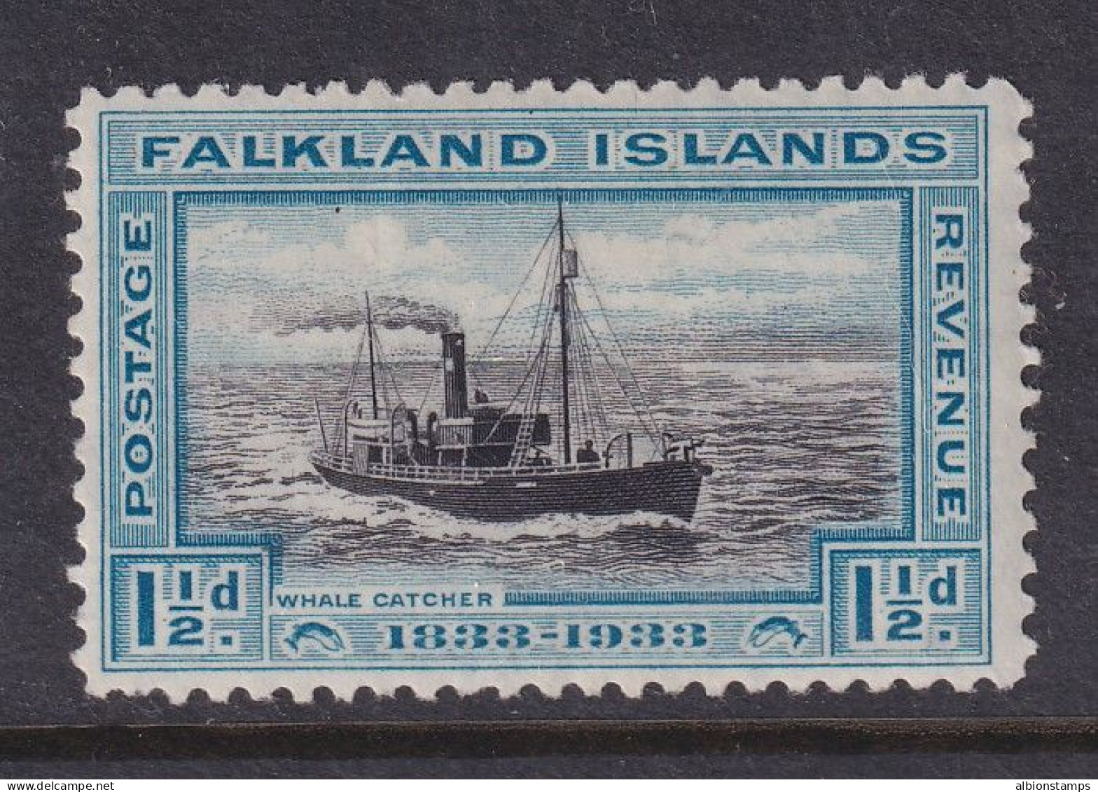 Falkland Islands, Scott 67 (SG 129), MHR - Falklandinseln