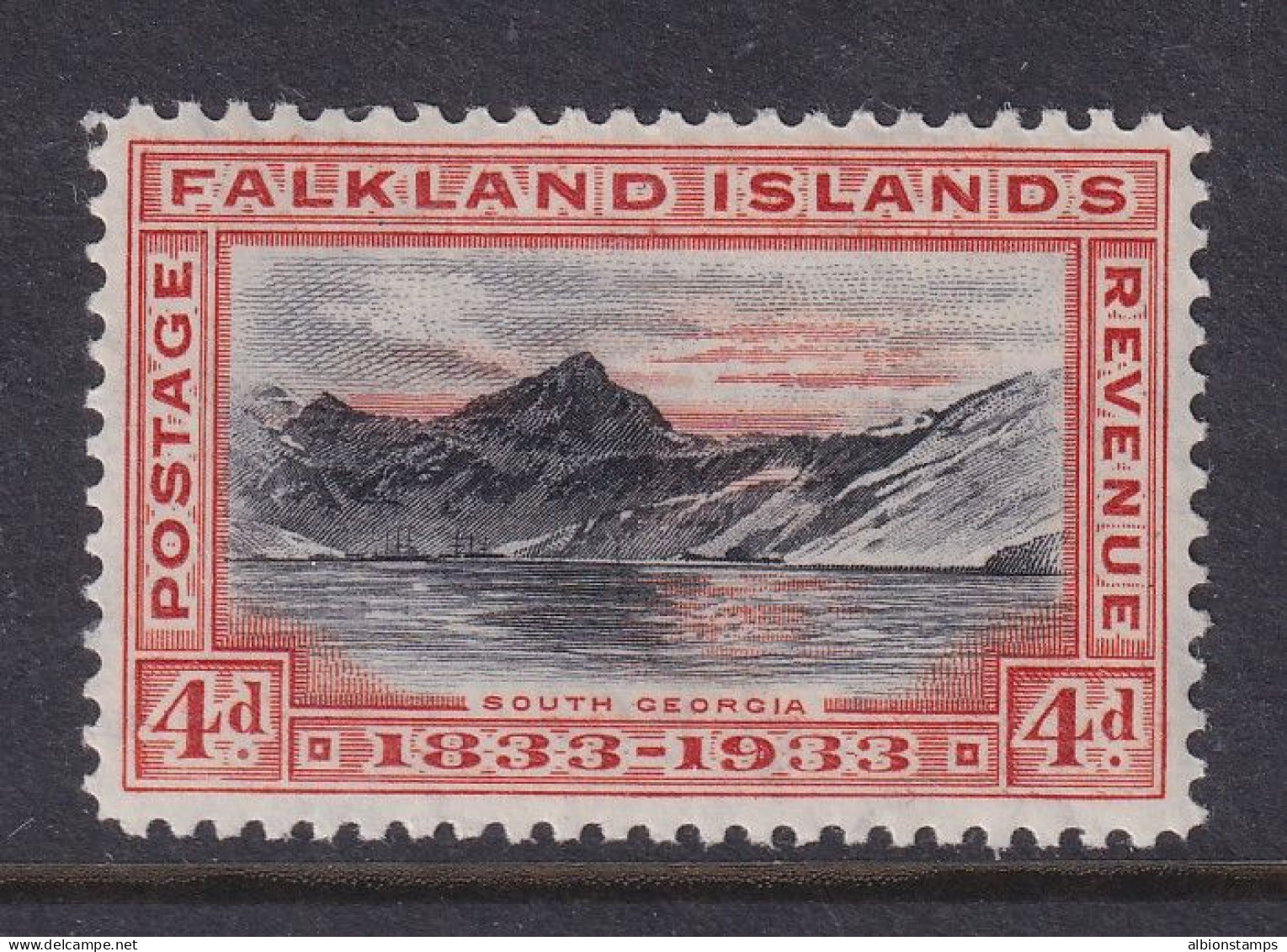 Falkland Islands, Scott 70 (SG 132), MLH - Falkland Islands