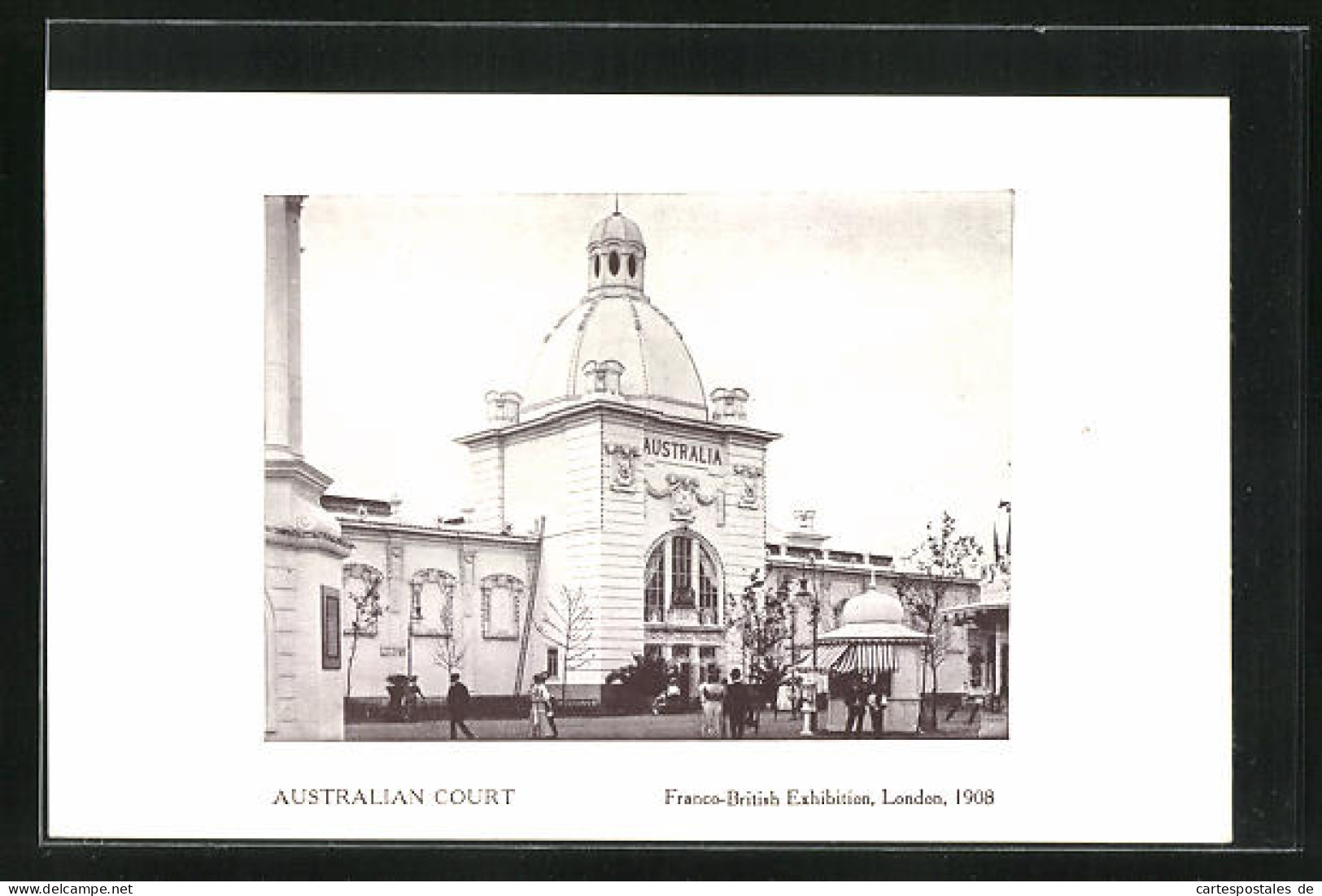 AK London, Franco-British Exhibition 1908, Australian Court, Ausstellung  - Ausstellungen