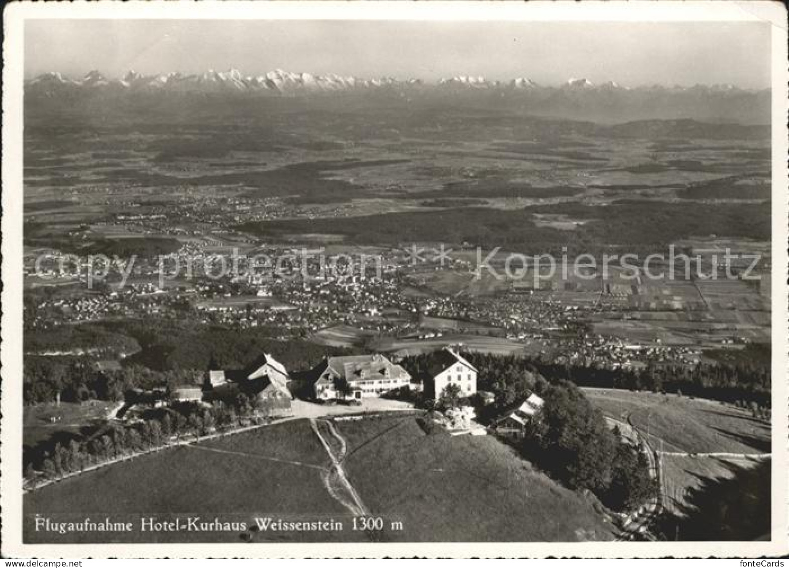 11625749 Weissenstein SO Hotel Kurhaus Weissenstein Panorama Fliegeraufnahme Wei - Sonstige & Ohne Zuordnung