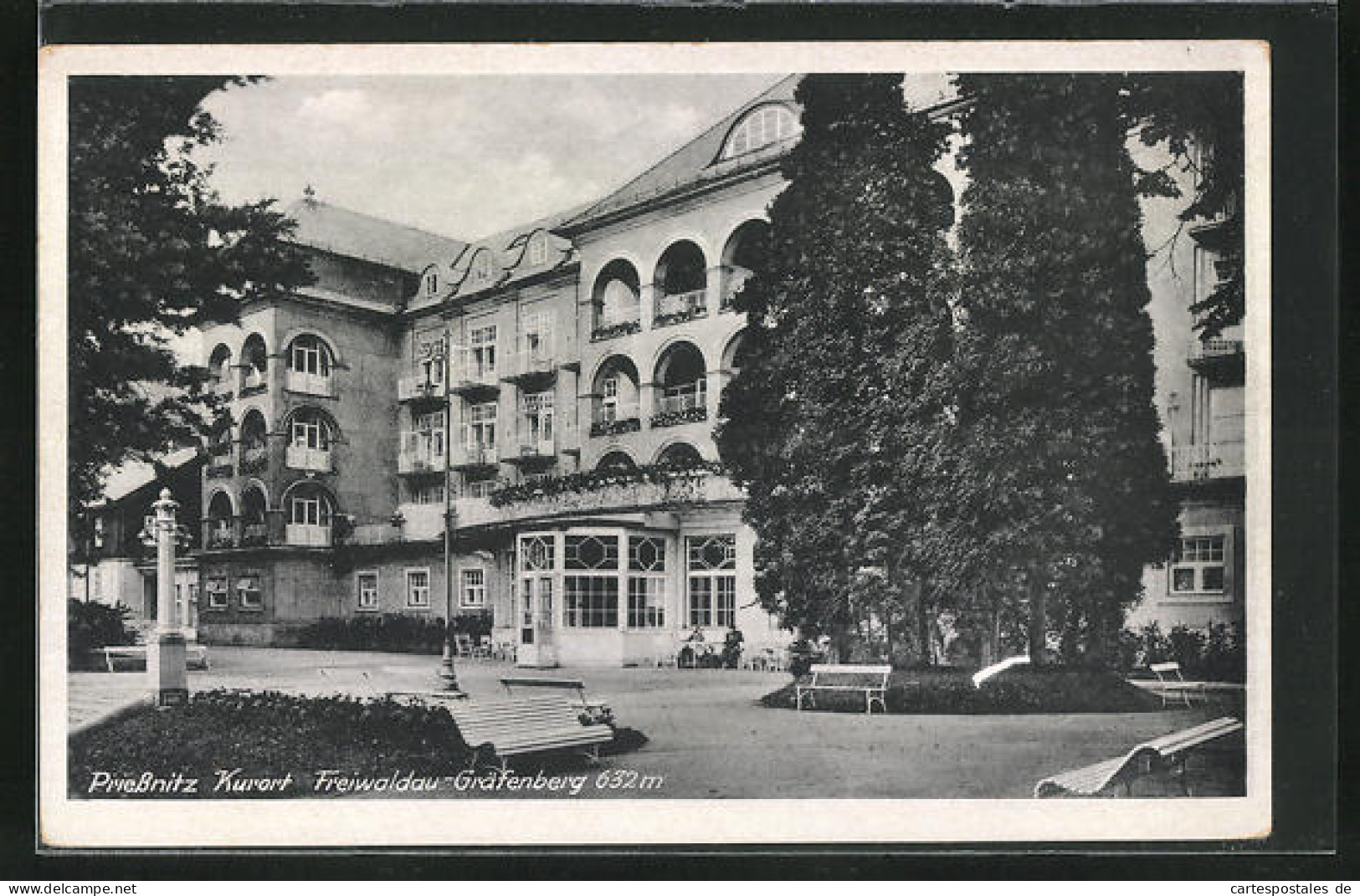 AK Freiwaldau, Kurhotel Priessnitz, Gräfenberg  - Czech Republic