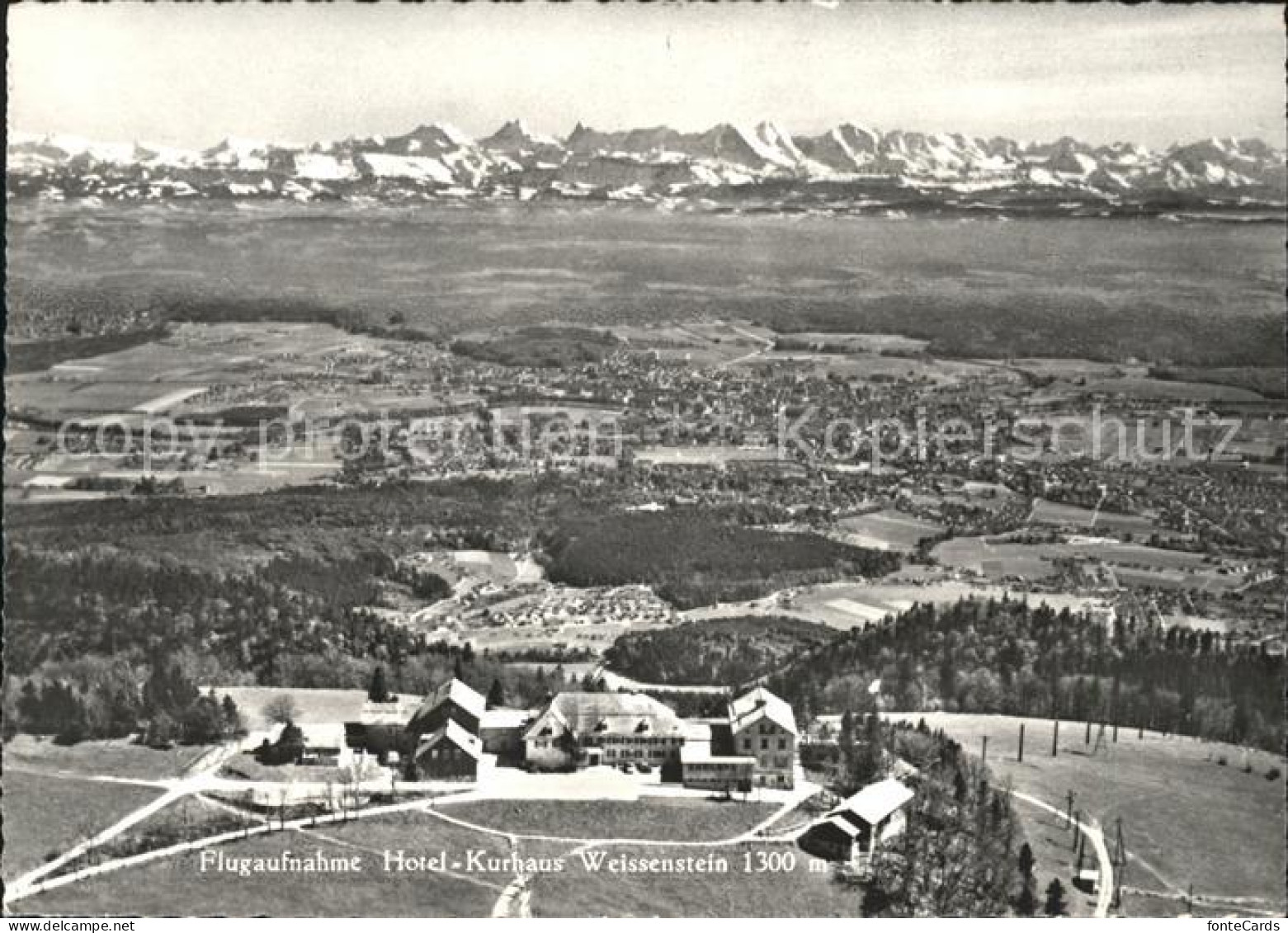 11625727 Weissenstein SO Hotel Kurhaus Weissenstein Panorama Fliegeraufnahme Wei - Andere & Zonder Classificatie