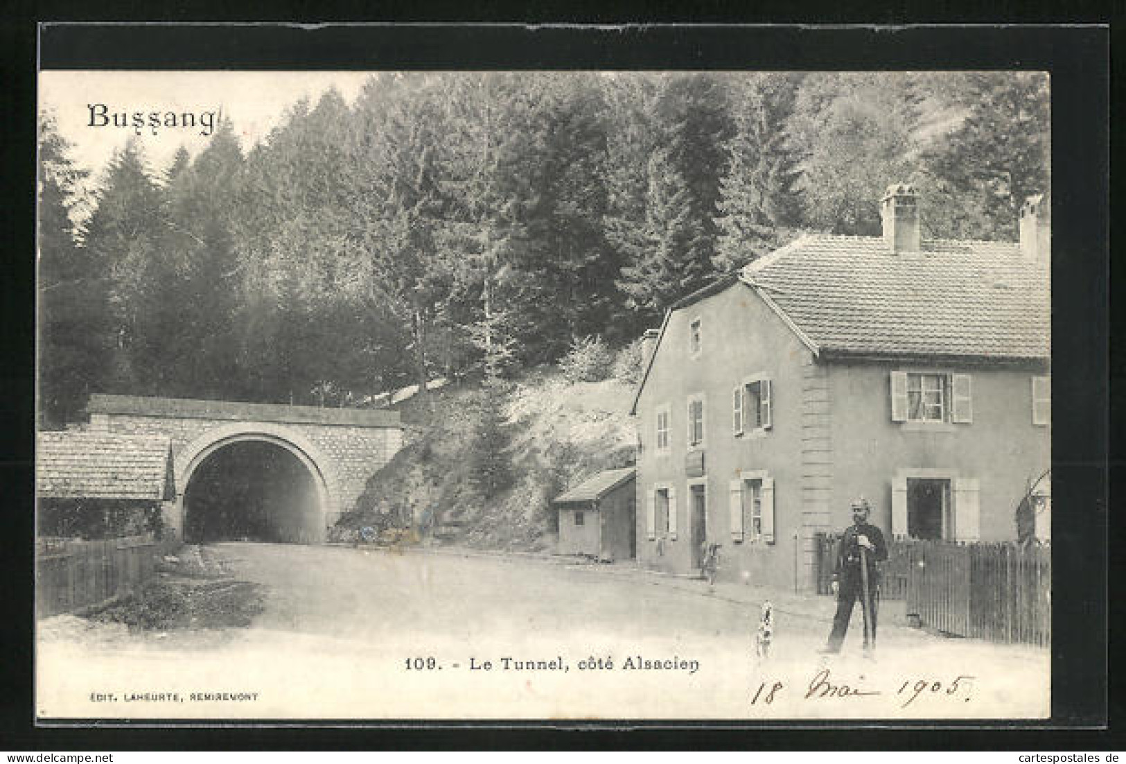 CPA Bussang, Le Tunnel  - Bussang