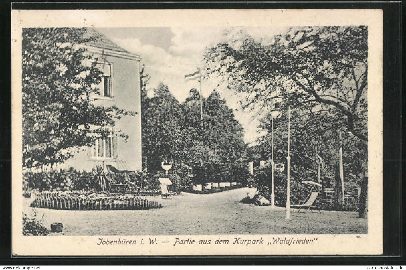 AK Ibbenbüren I. W., Partie Aus Dem Kurpark Waldfrieden  - Ibbenbüren