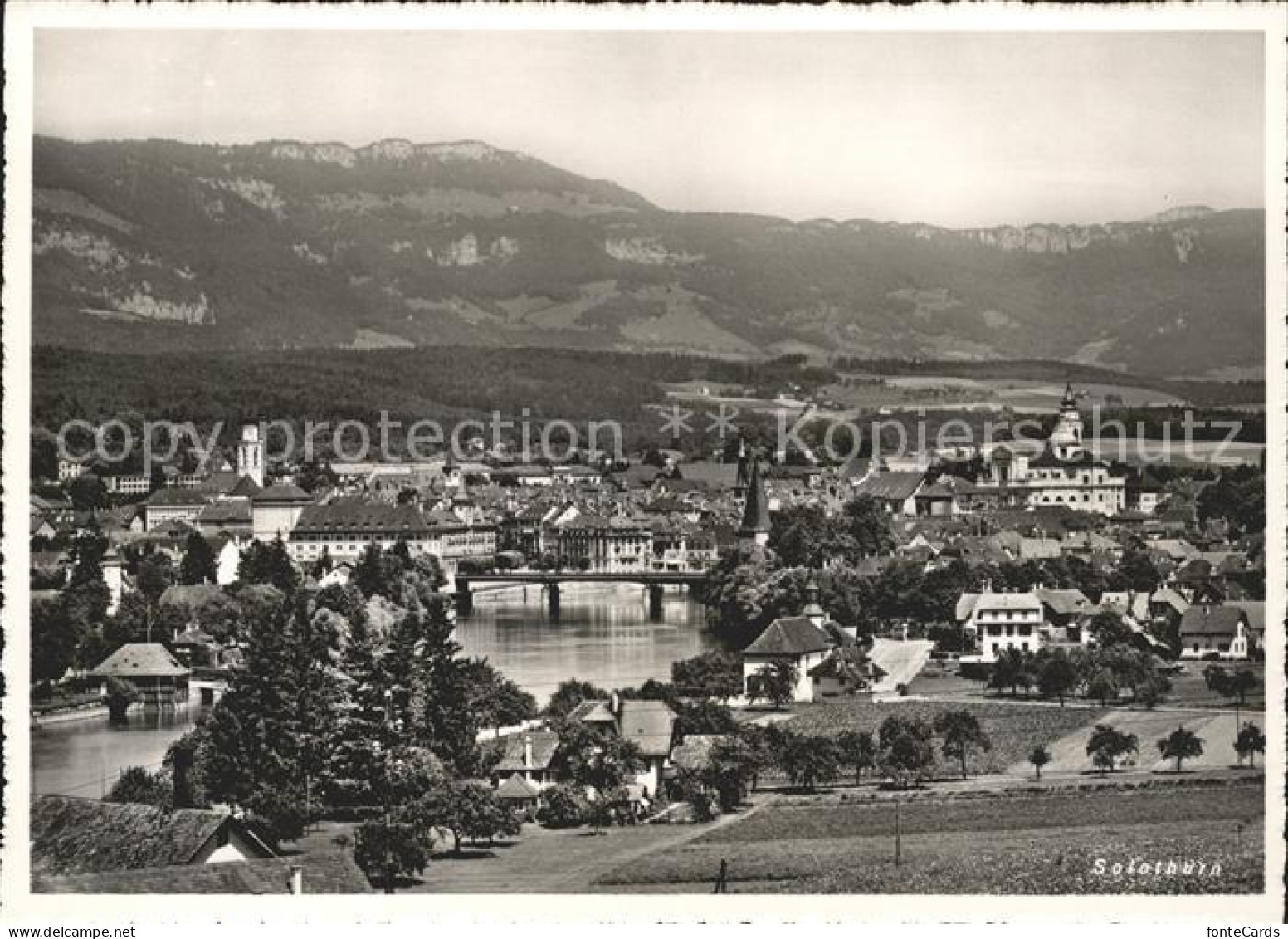 11625654 Solothurn Panorama Solothurn - Andere & Zonder Classificatie