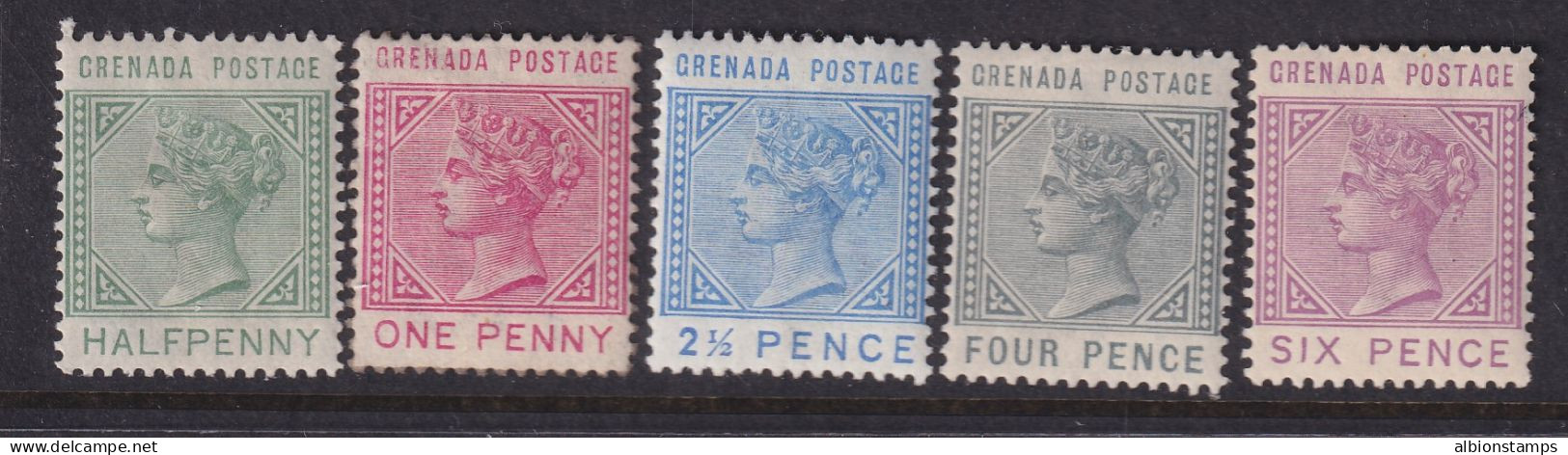 Grenada, Scott 20-24 (SG 30-34), MHR - Grenada (...-1974)