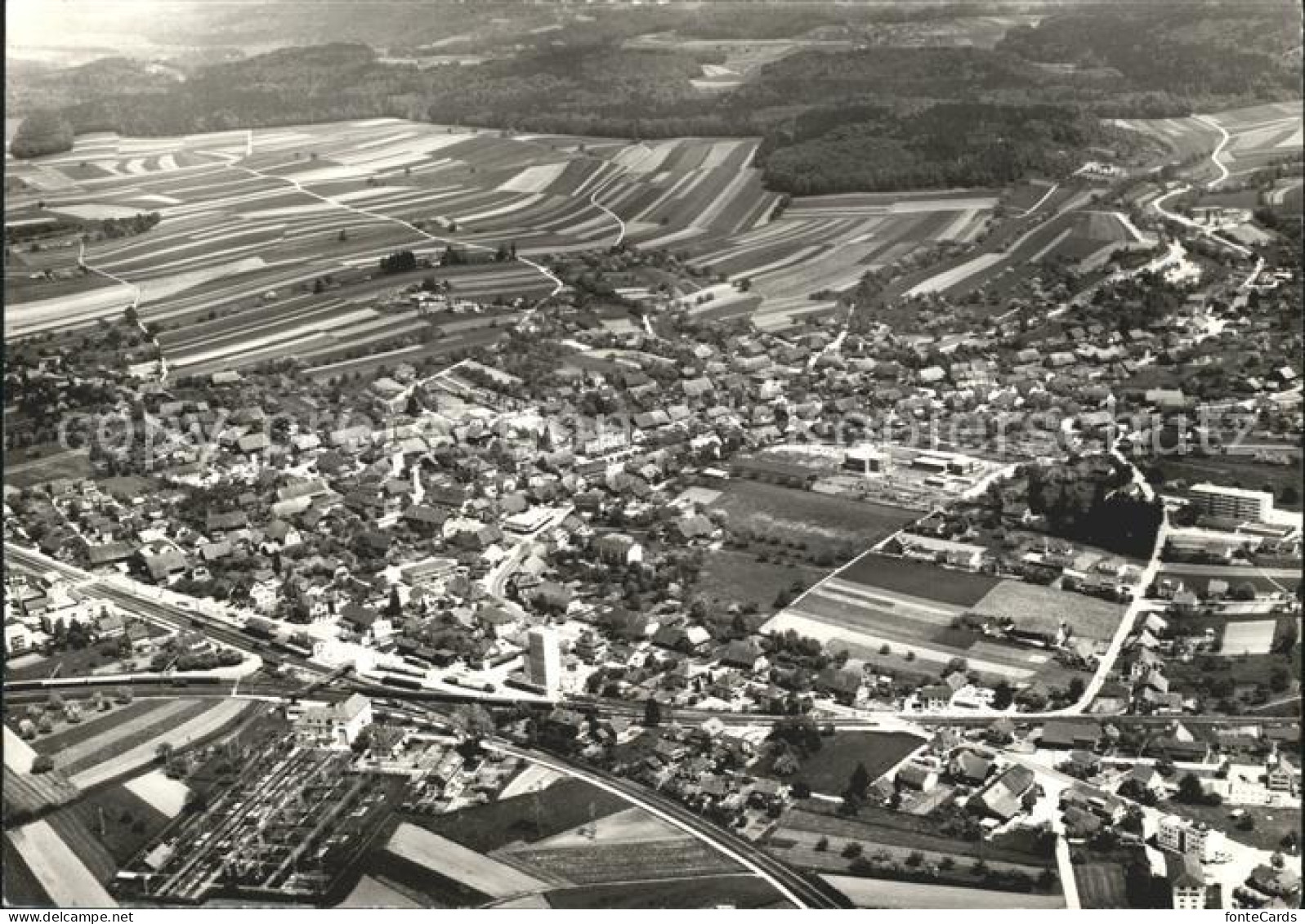 11625458 Kerzers Fliegeraufnahme Kerzers - Sonstige & Ohne Zuordnung