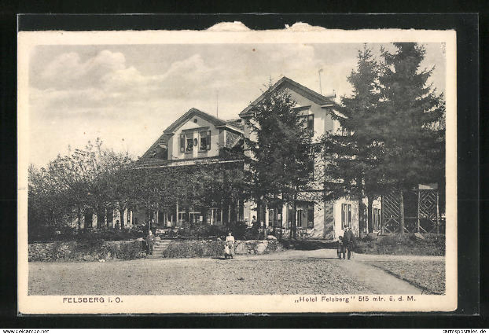 AK Felsberg / Odenwald, Hotel Felsberg Von C. Hallmann  - Odenwald