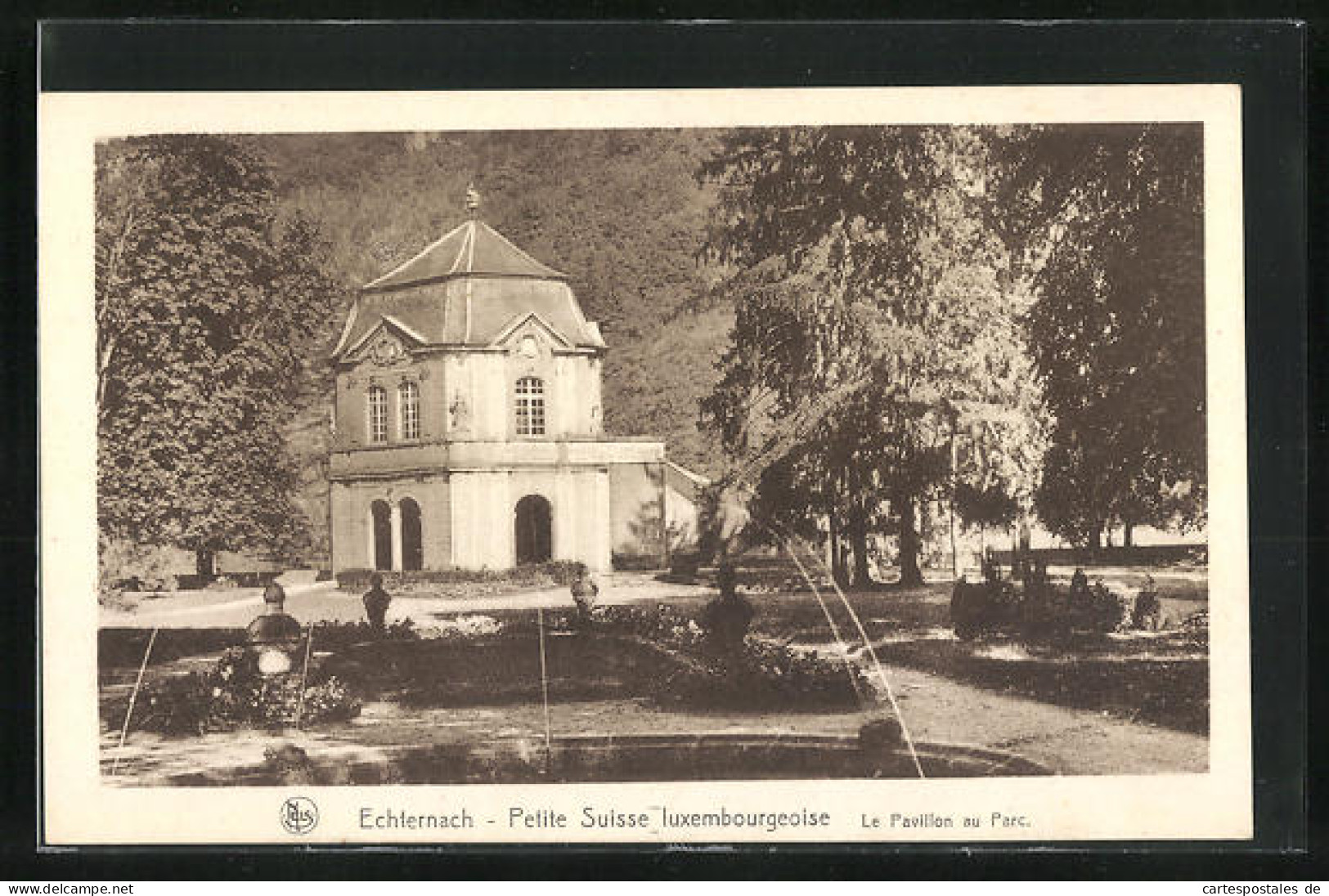 AK Echternach, Petite Suisse Luxembourgeoise, Pavillon Au Parc  - Echternach